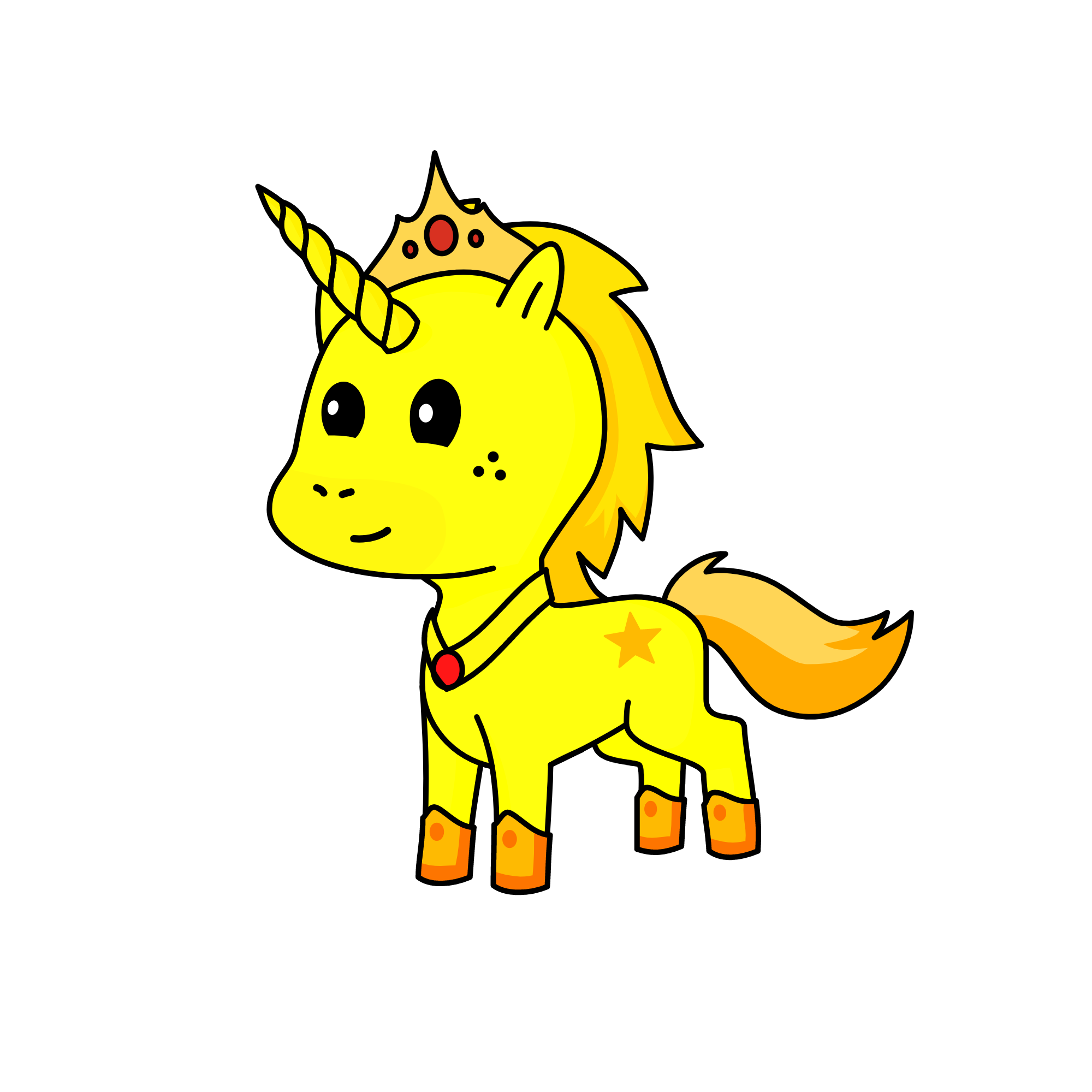 queen aricanta, the unicorn