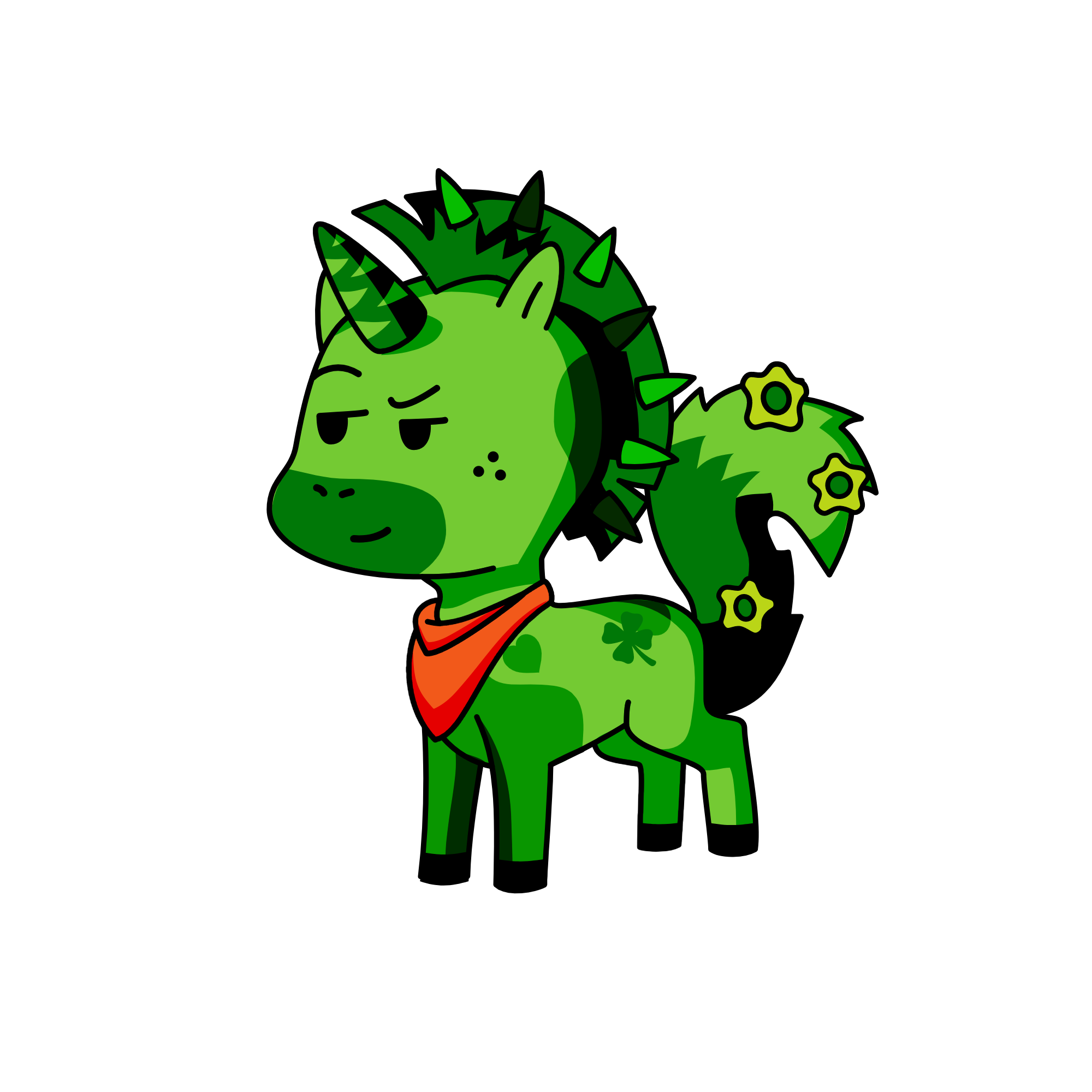 Camo, the unicorn