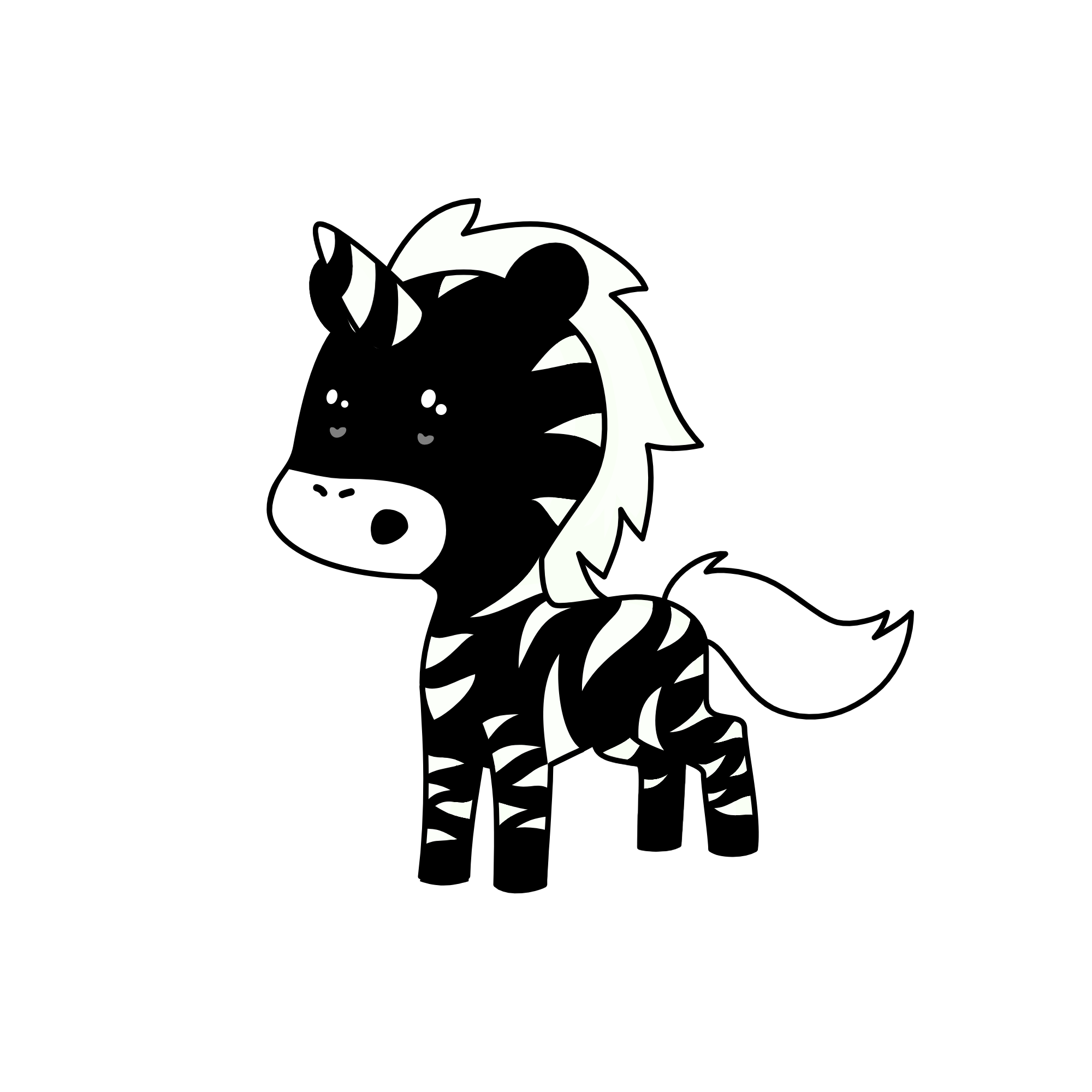 Zebry, the unicorn