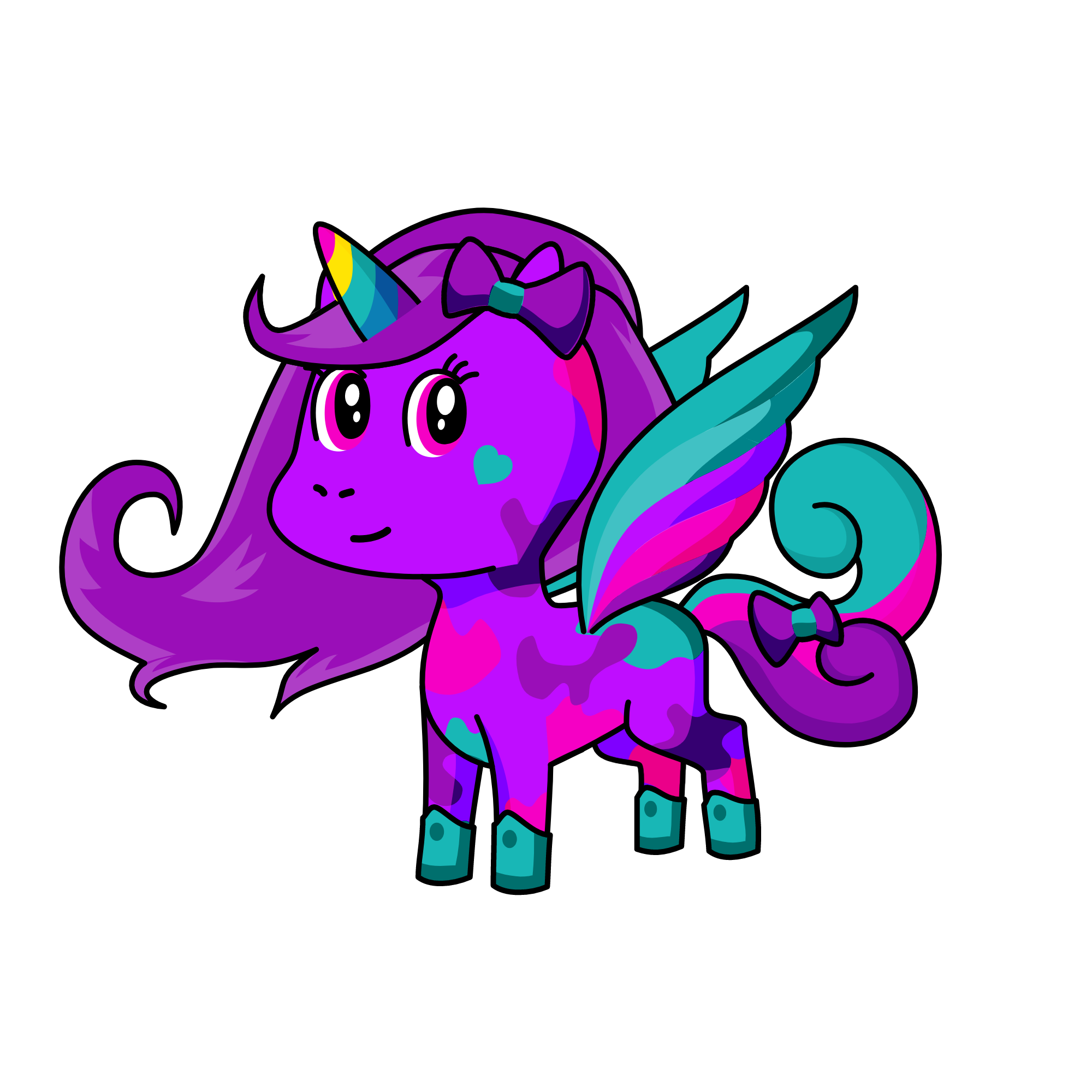 TridashVivzea, the unicorn