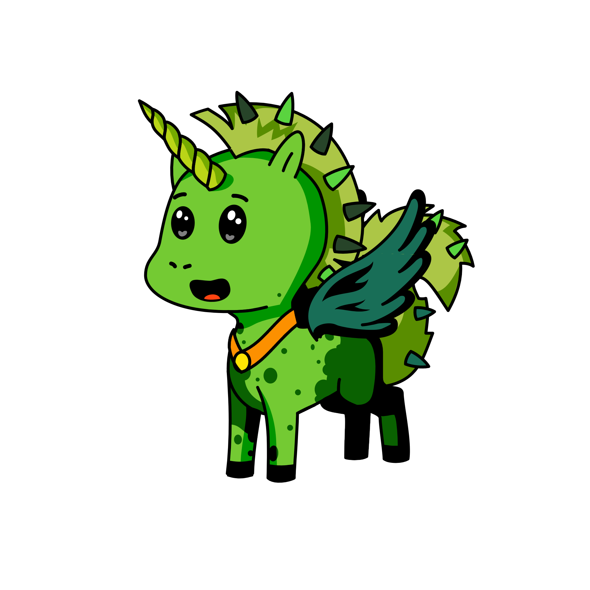 VB TRGTHJUTI8YOHGYTRC, the unicorn