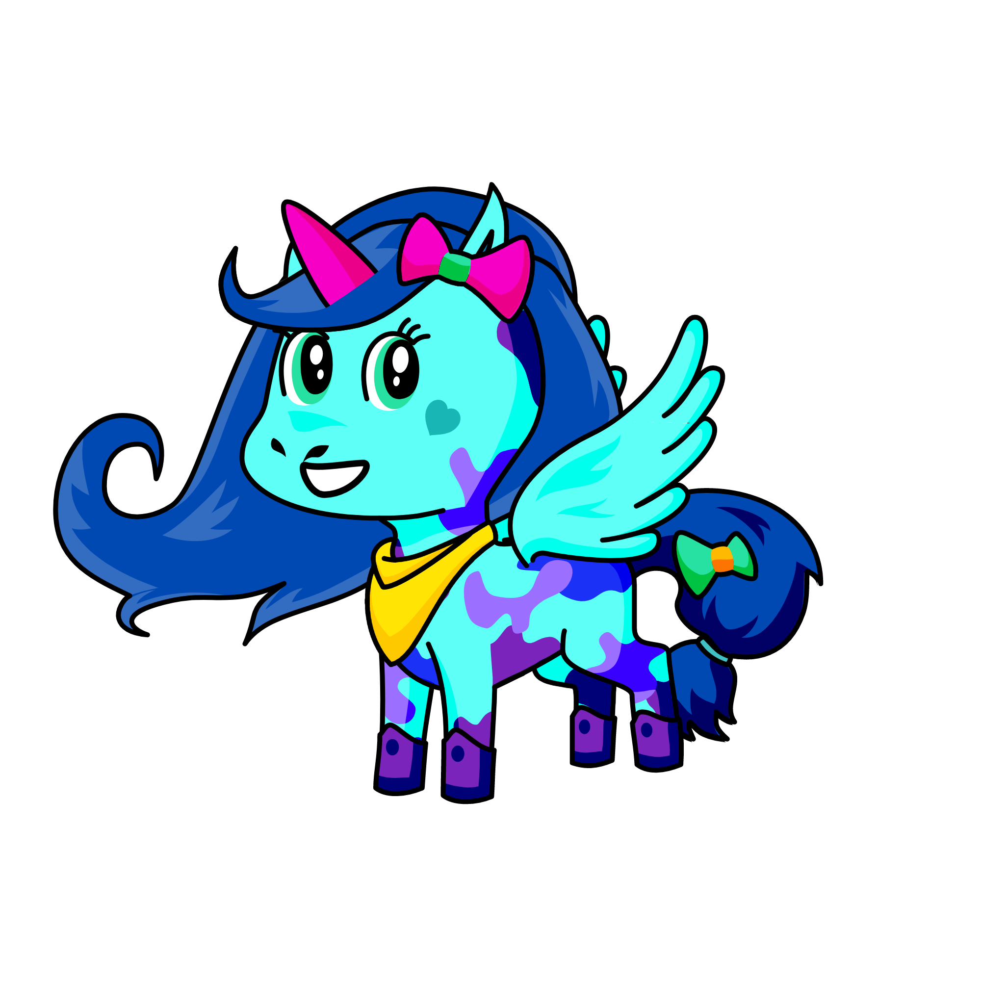 MYUN KUGFDS, the unicorn