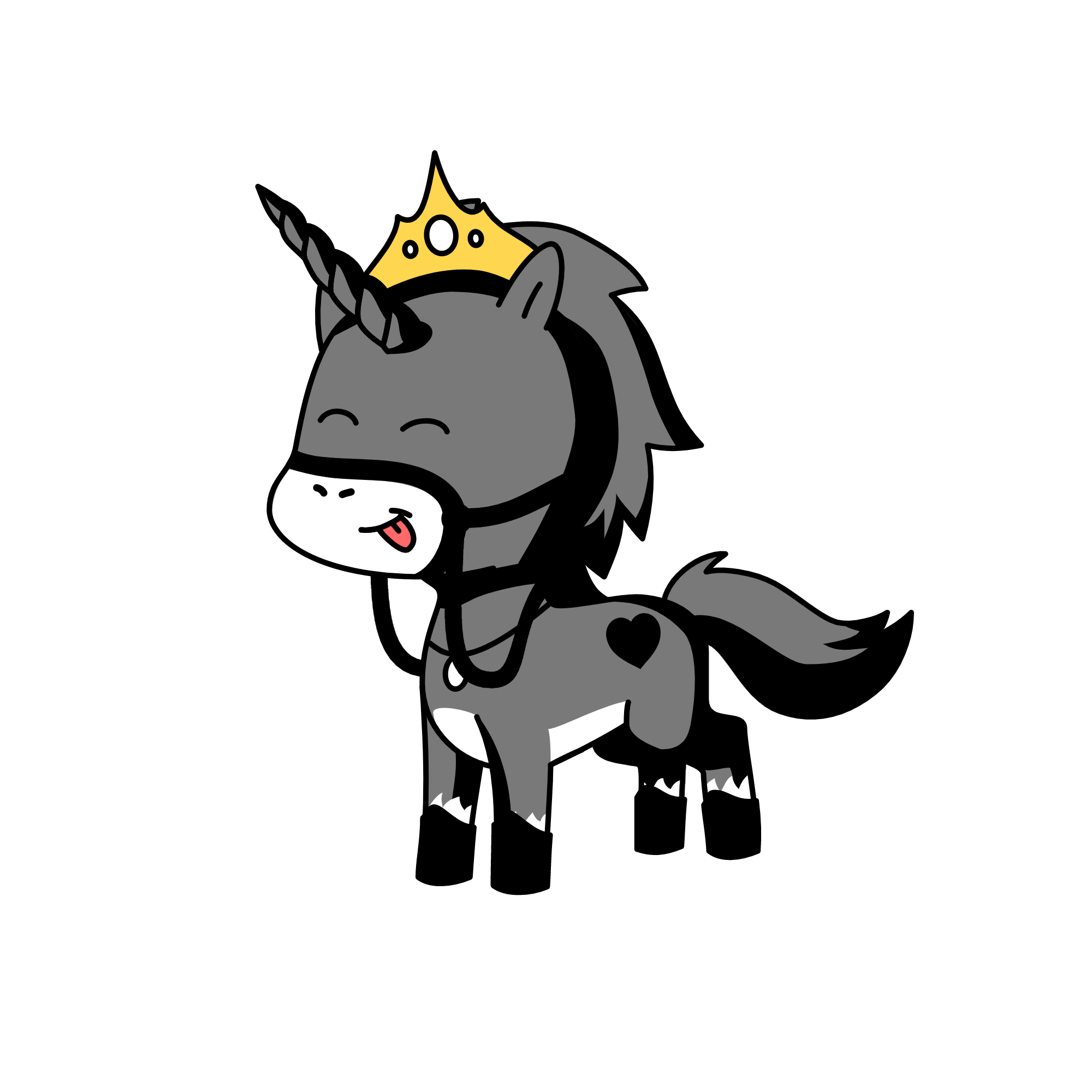 Totto, the unicorn
