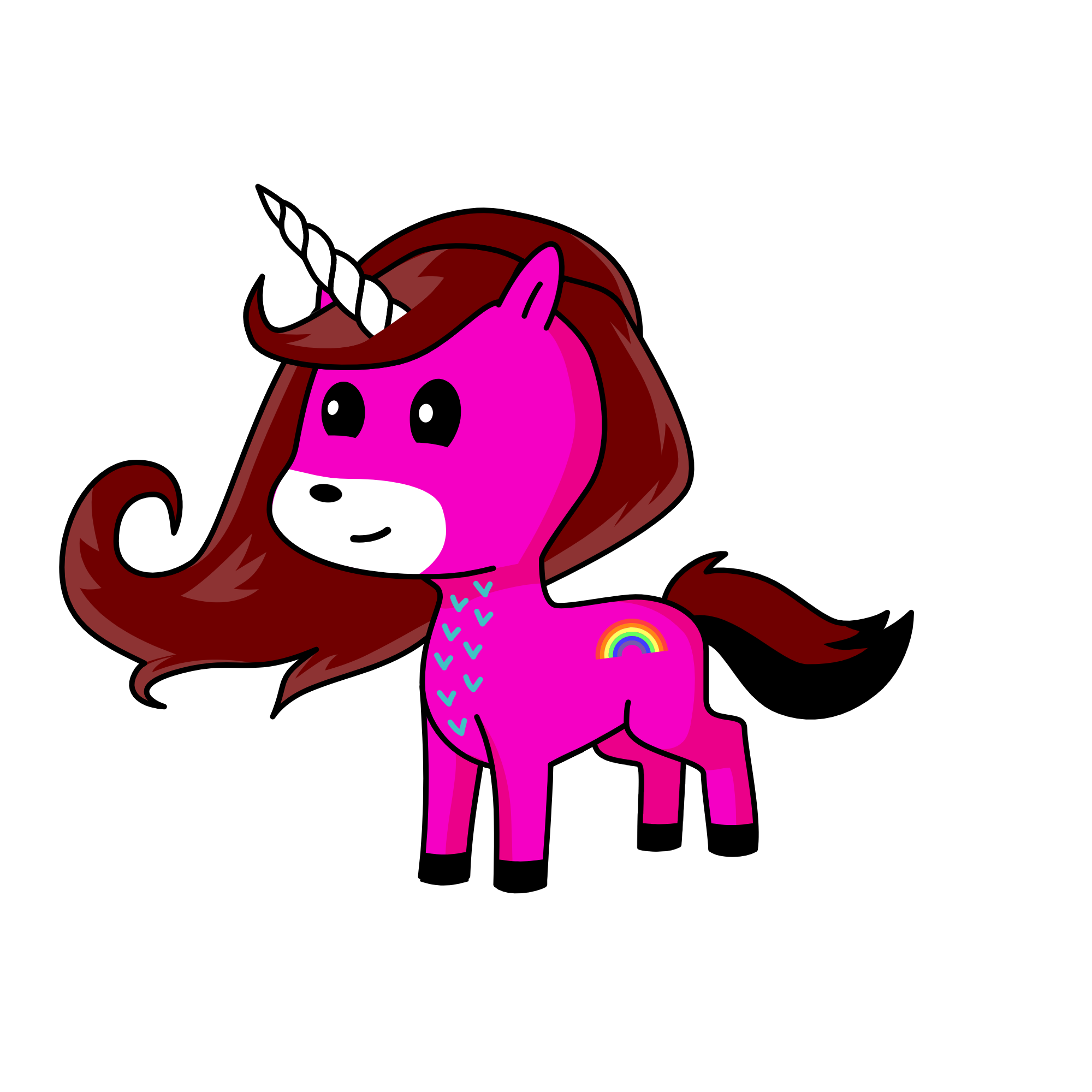 Shooting Star, the unicorn