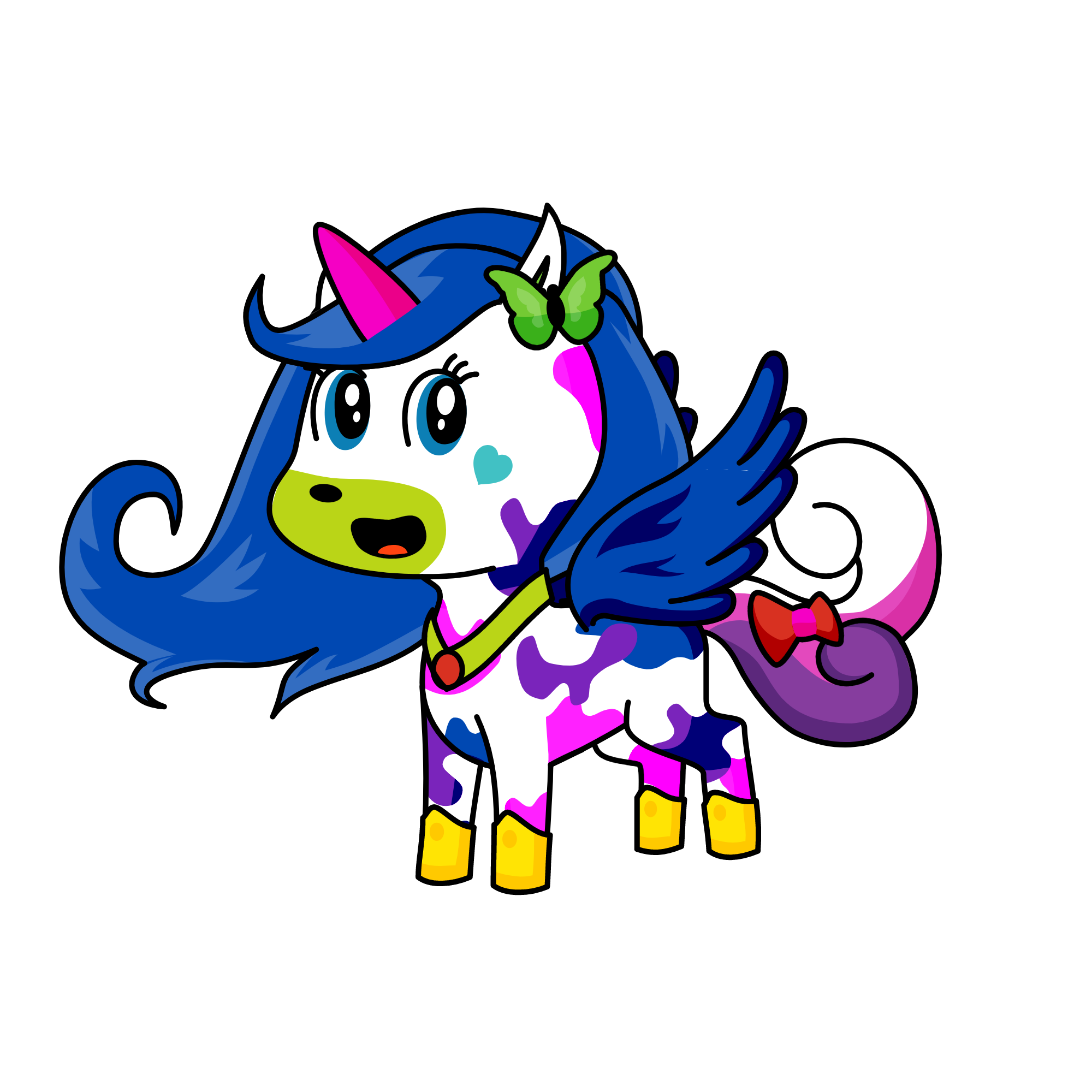 TRDGKNJTG GFHNM, the unicorn