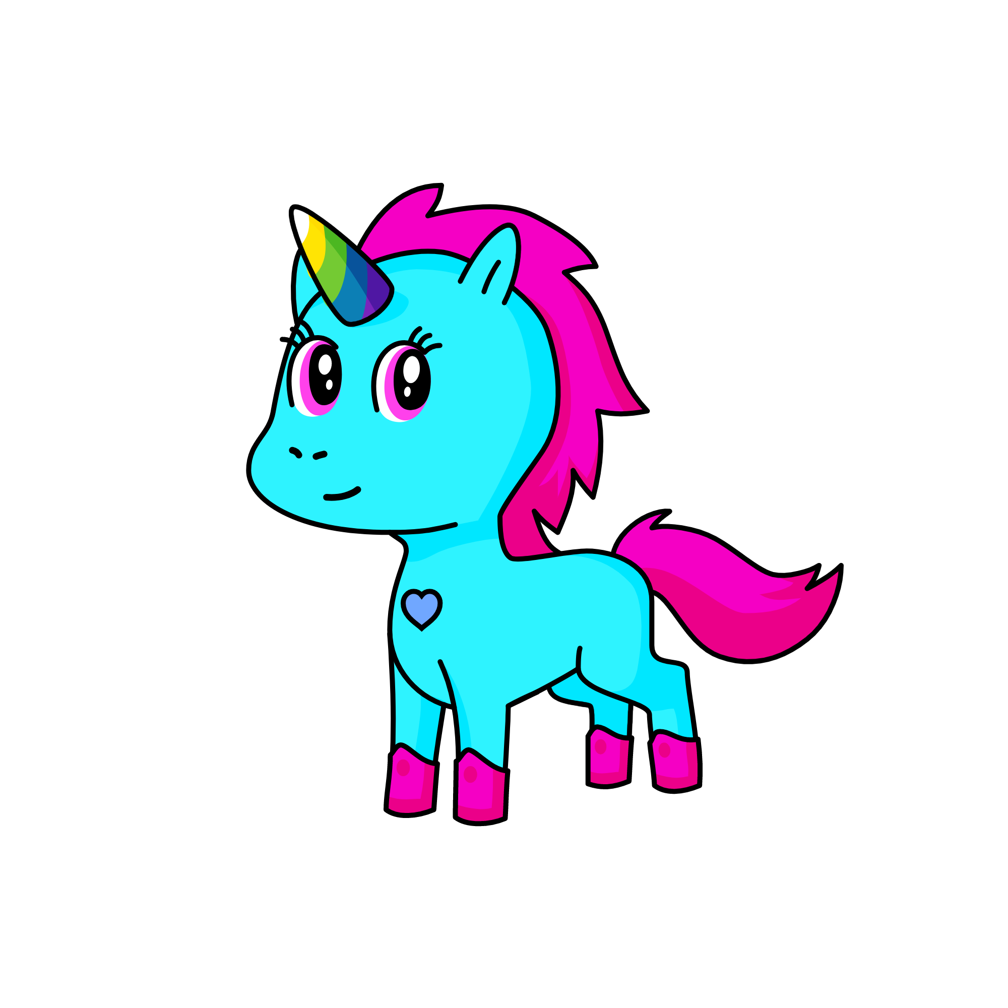 winterNanayaih, the unicorn