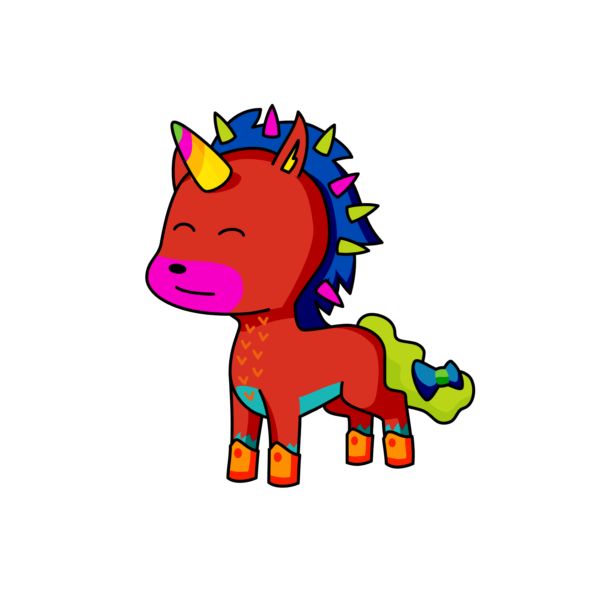 LILLY, the unicorn