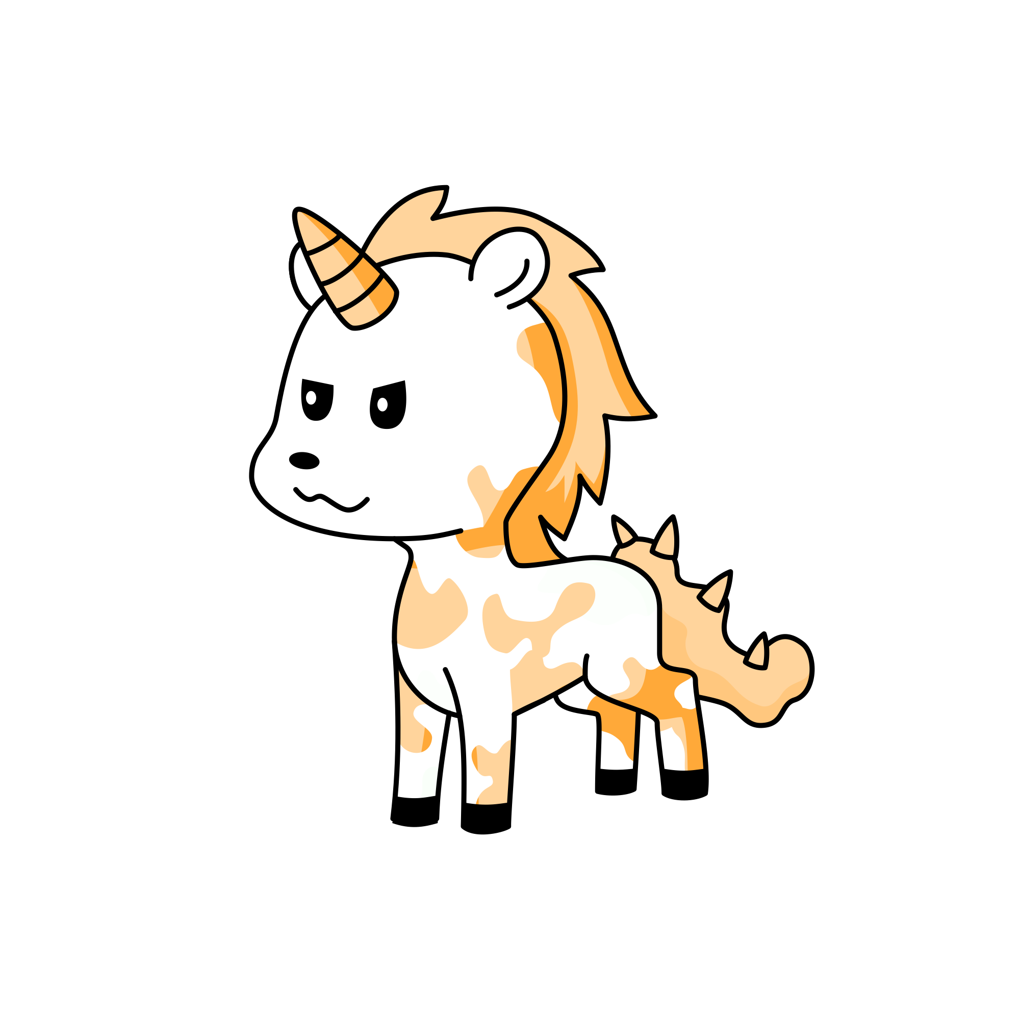 Topaz, the unicorn