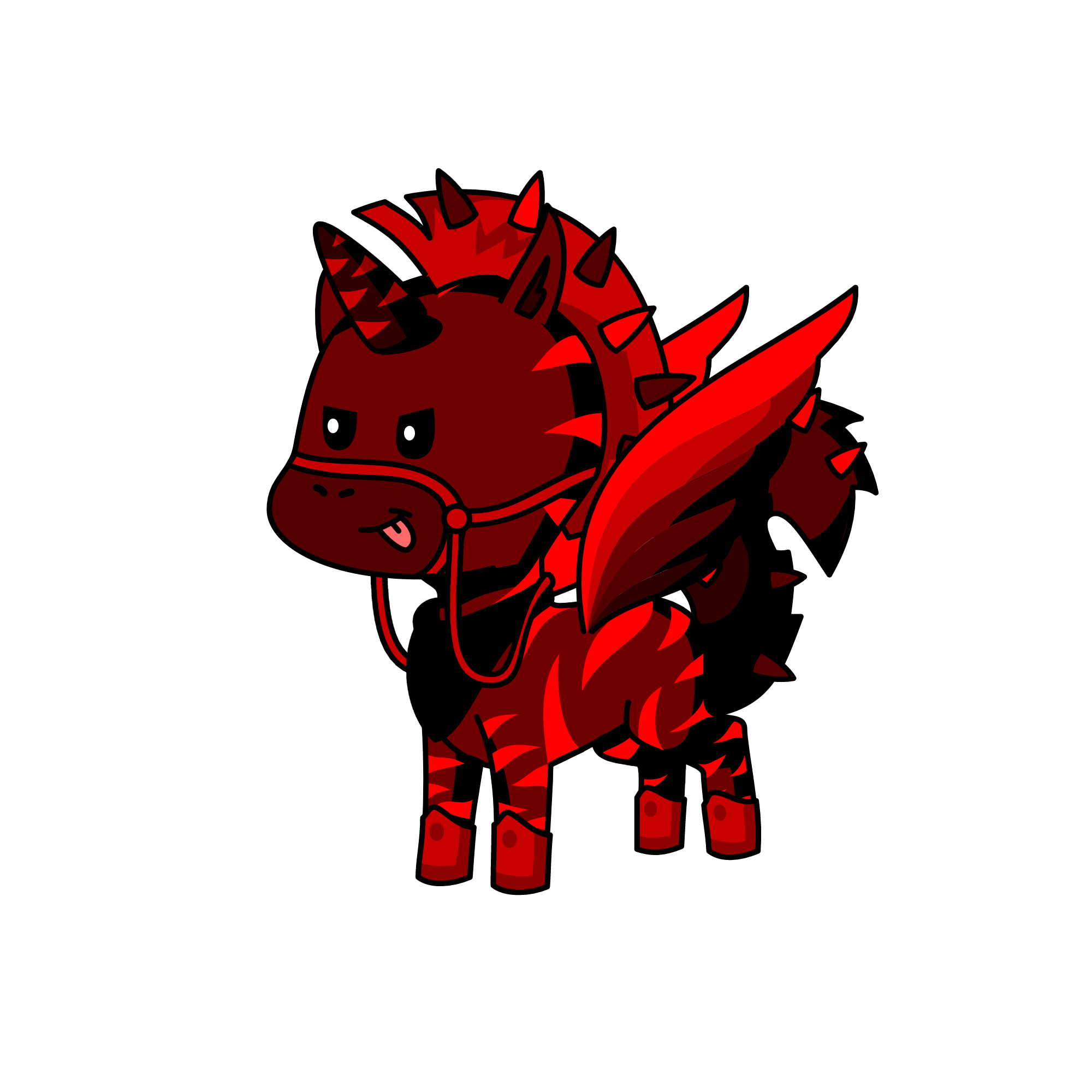 Bloodhawk, the unicorn