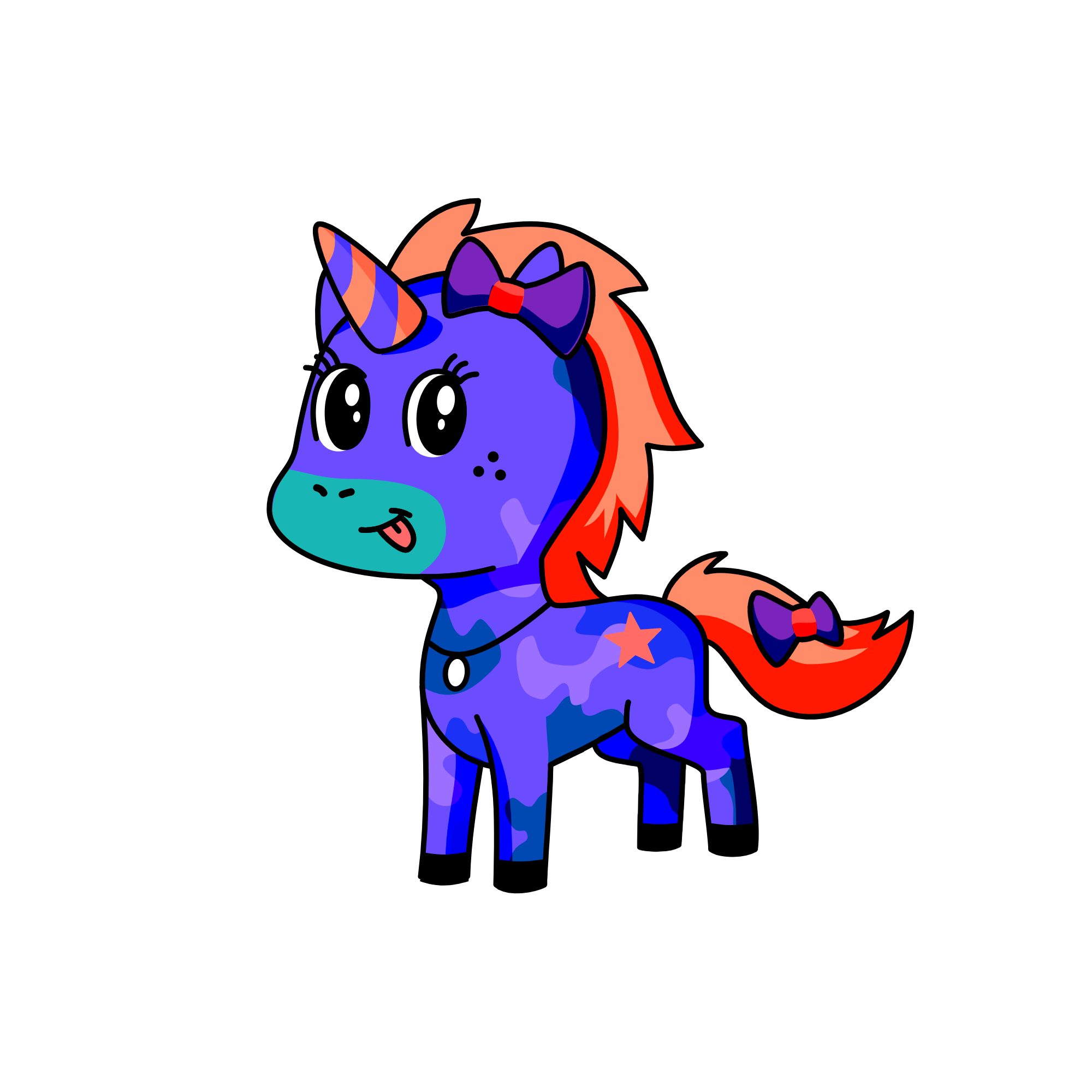 Unicrazy, the unicorn