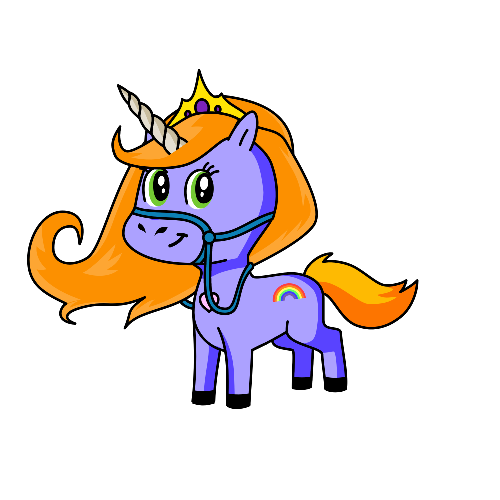 cherry heart, the unicorn
