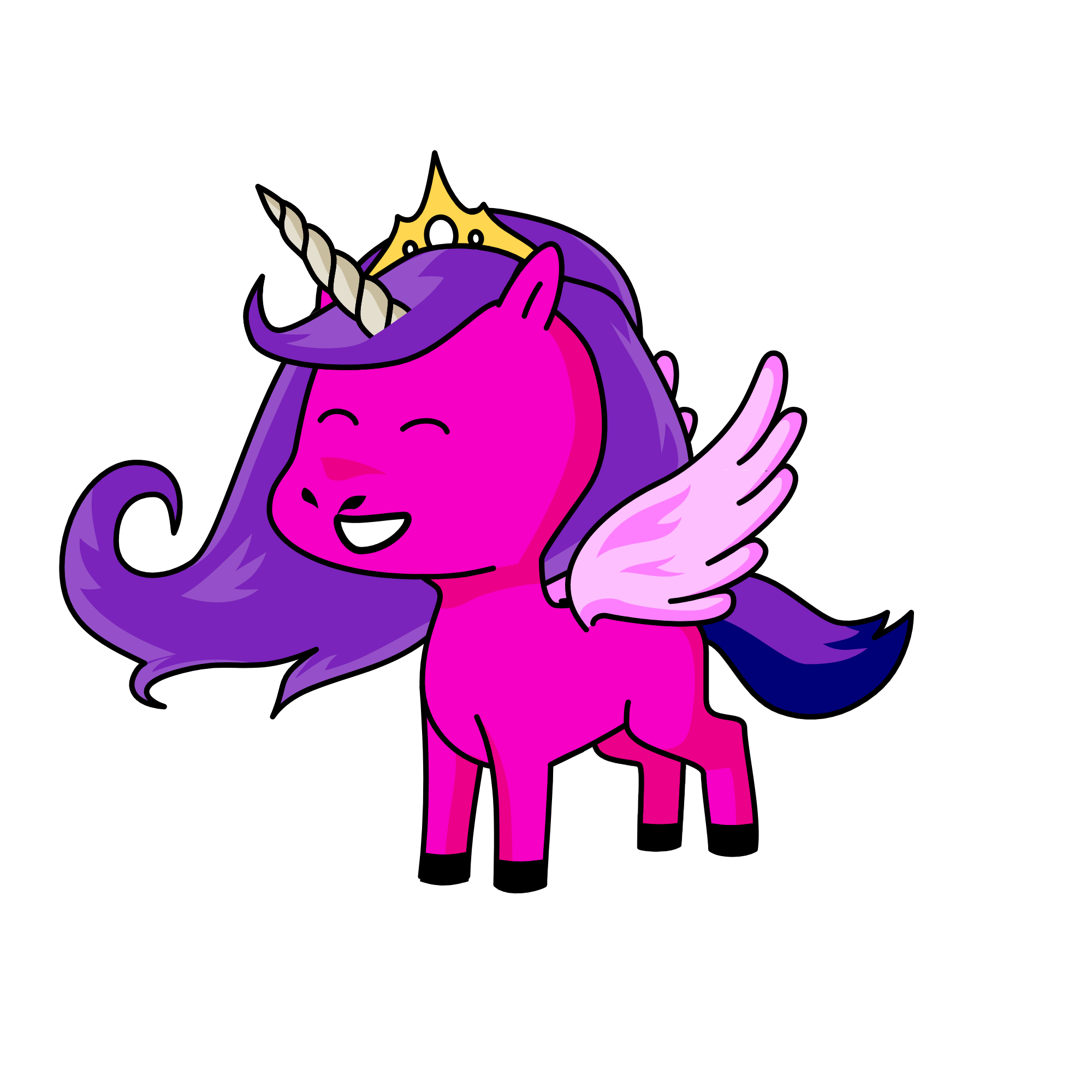 wingbliss, the unicorn