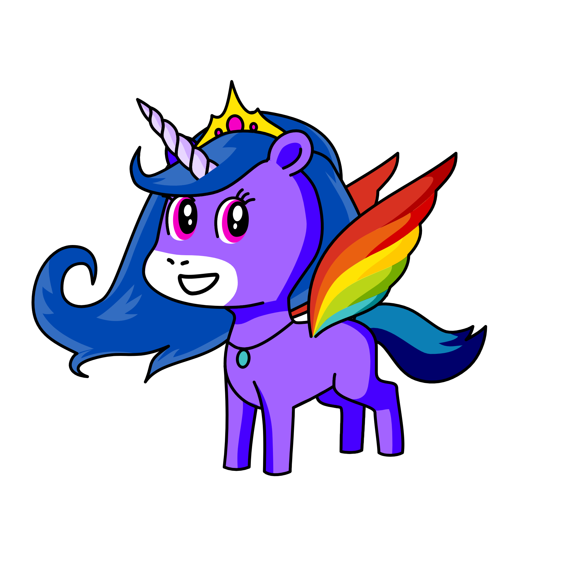 Twilight, the unicorn