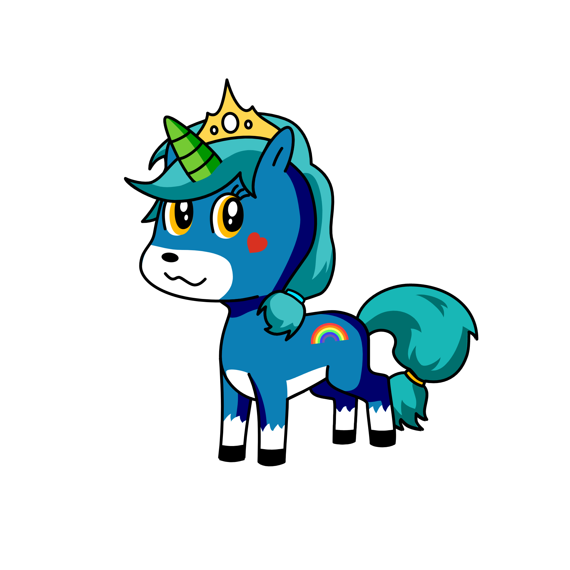 Sky, the unicorn