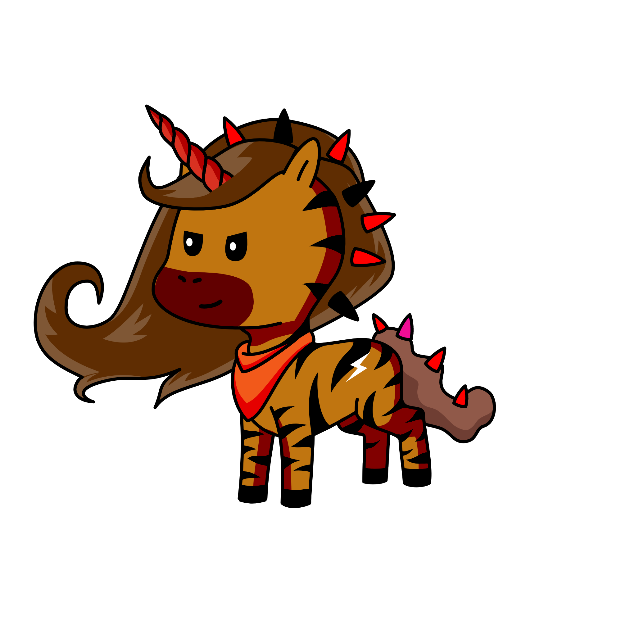Princess Warhorse, the unicorn