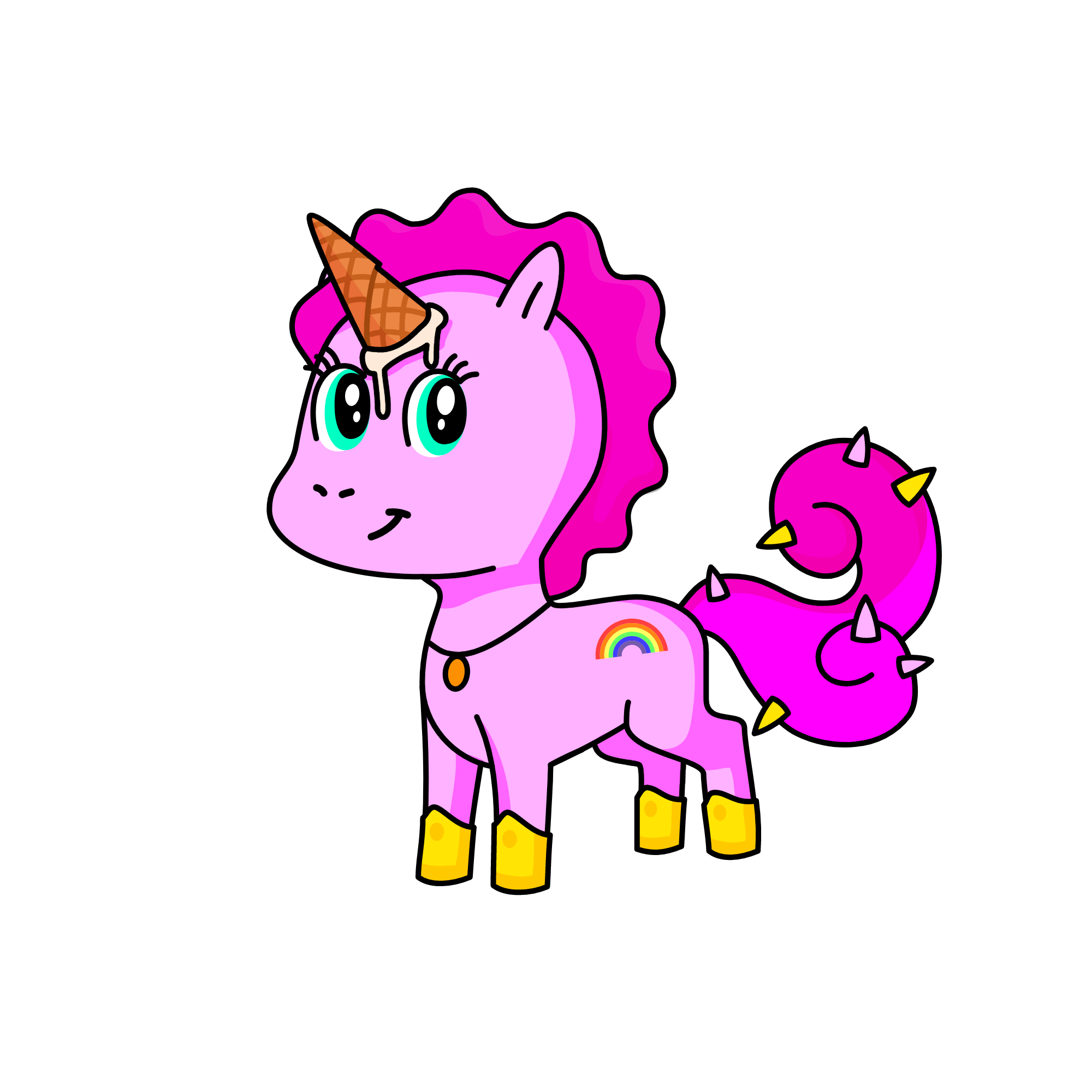 Pinkie Pie, the unicorn