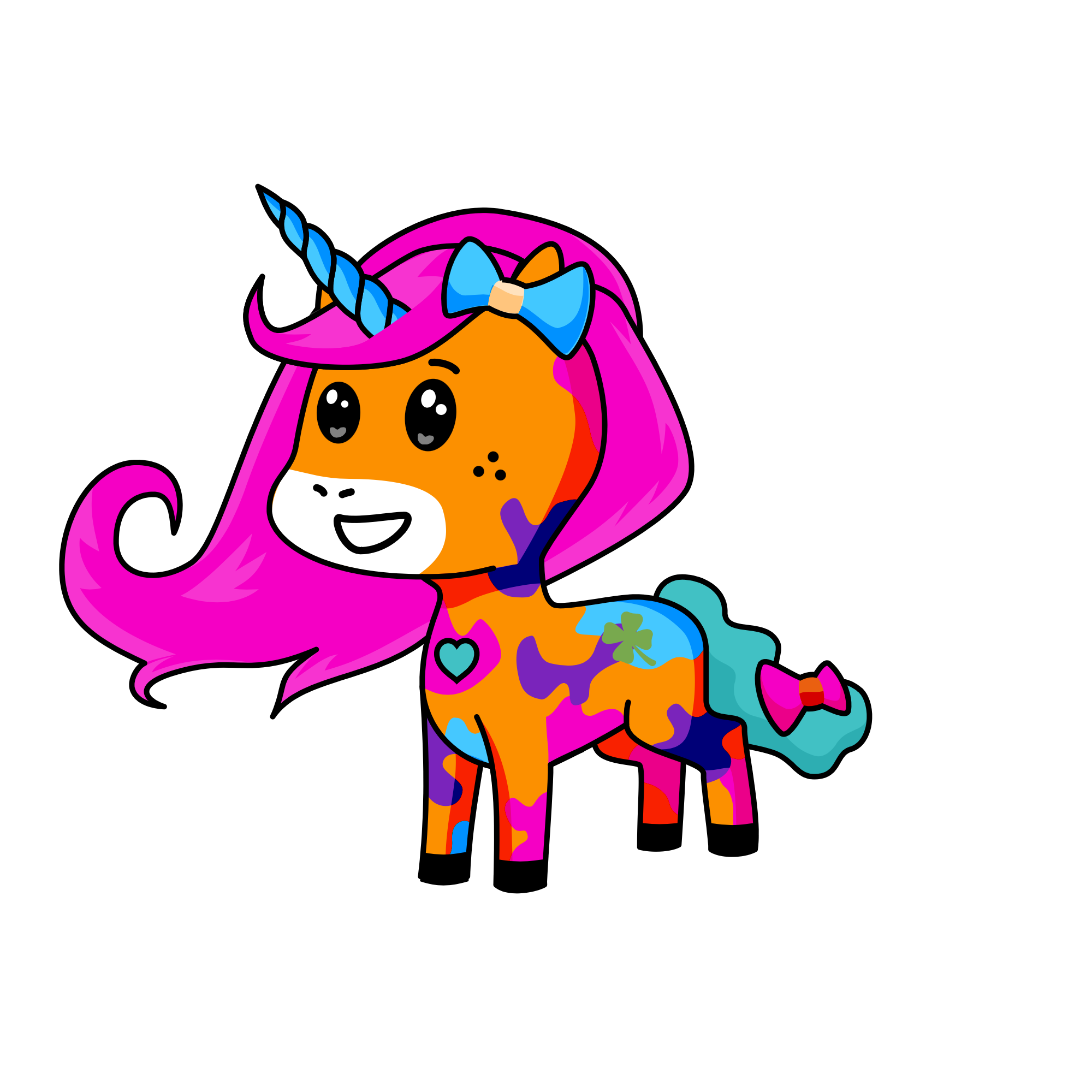 Malifasant, the unicorn