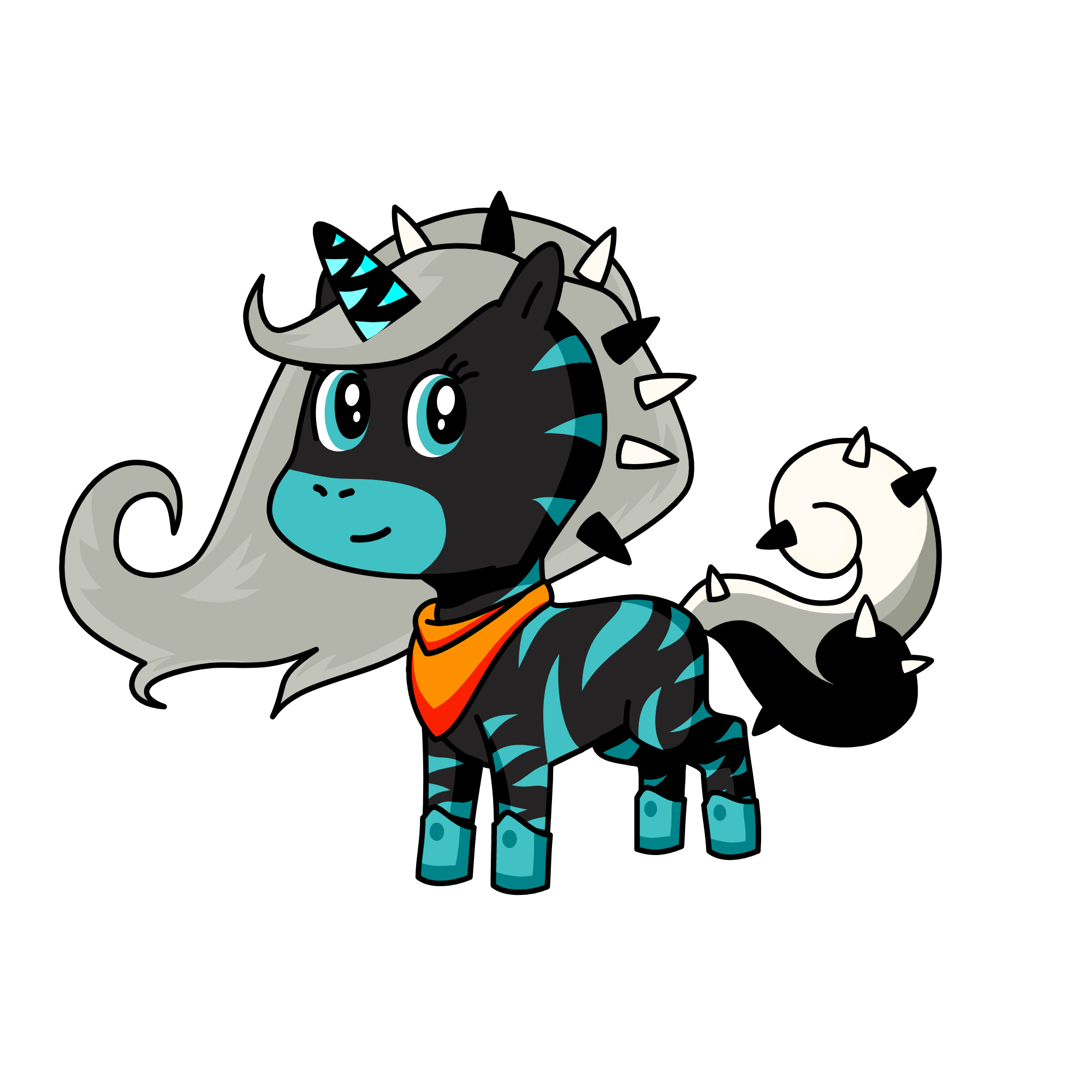 Evils, the unicorn