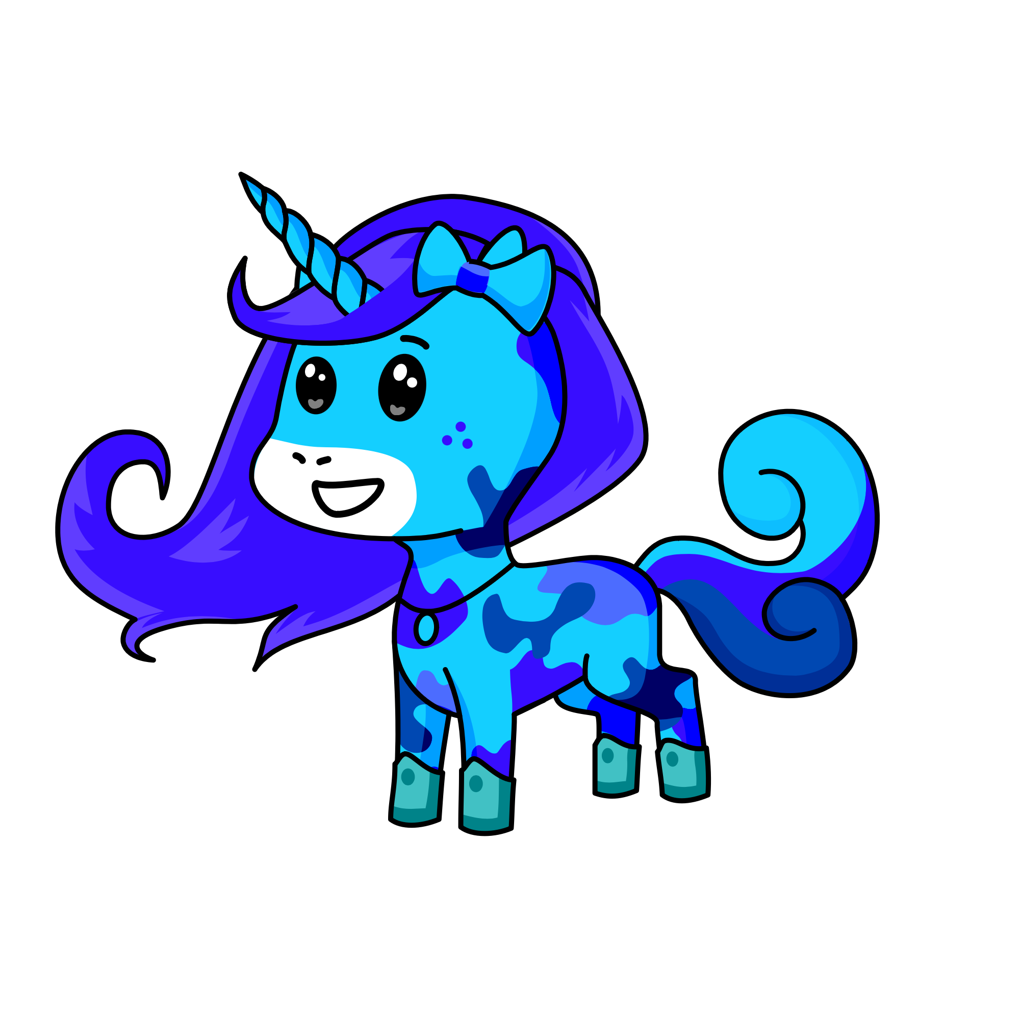 Icy, the unicorn