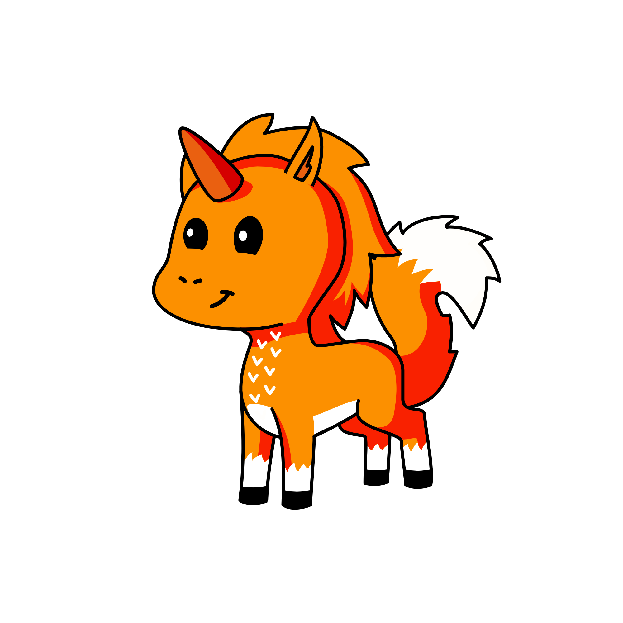 Foxy , the unicorn