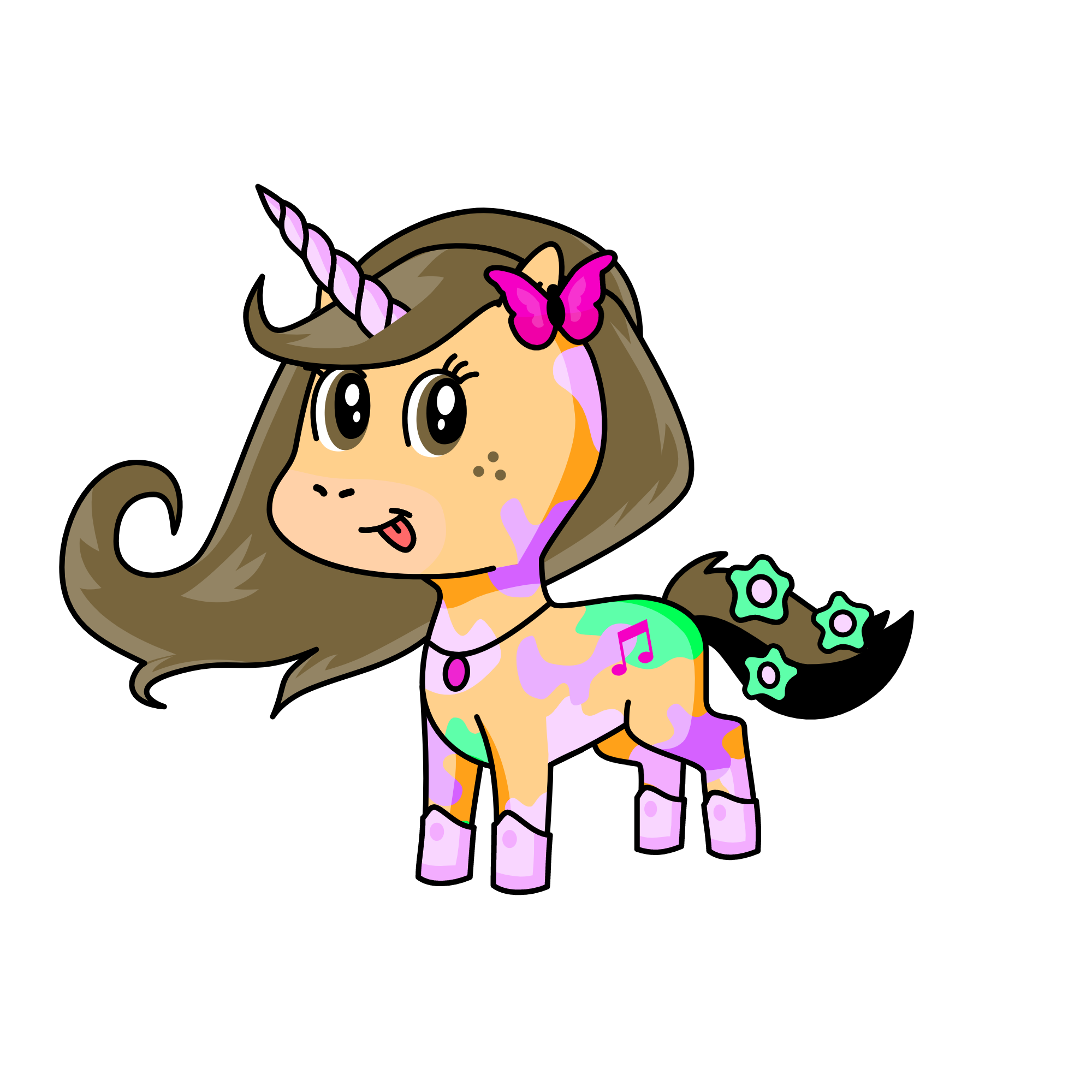 bannana, the unicorn