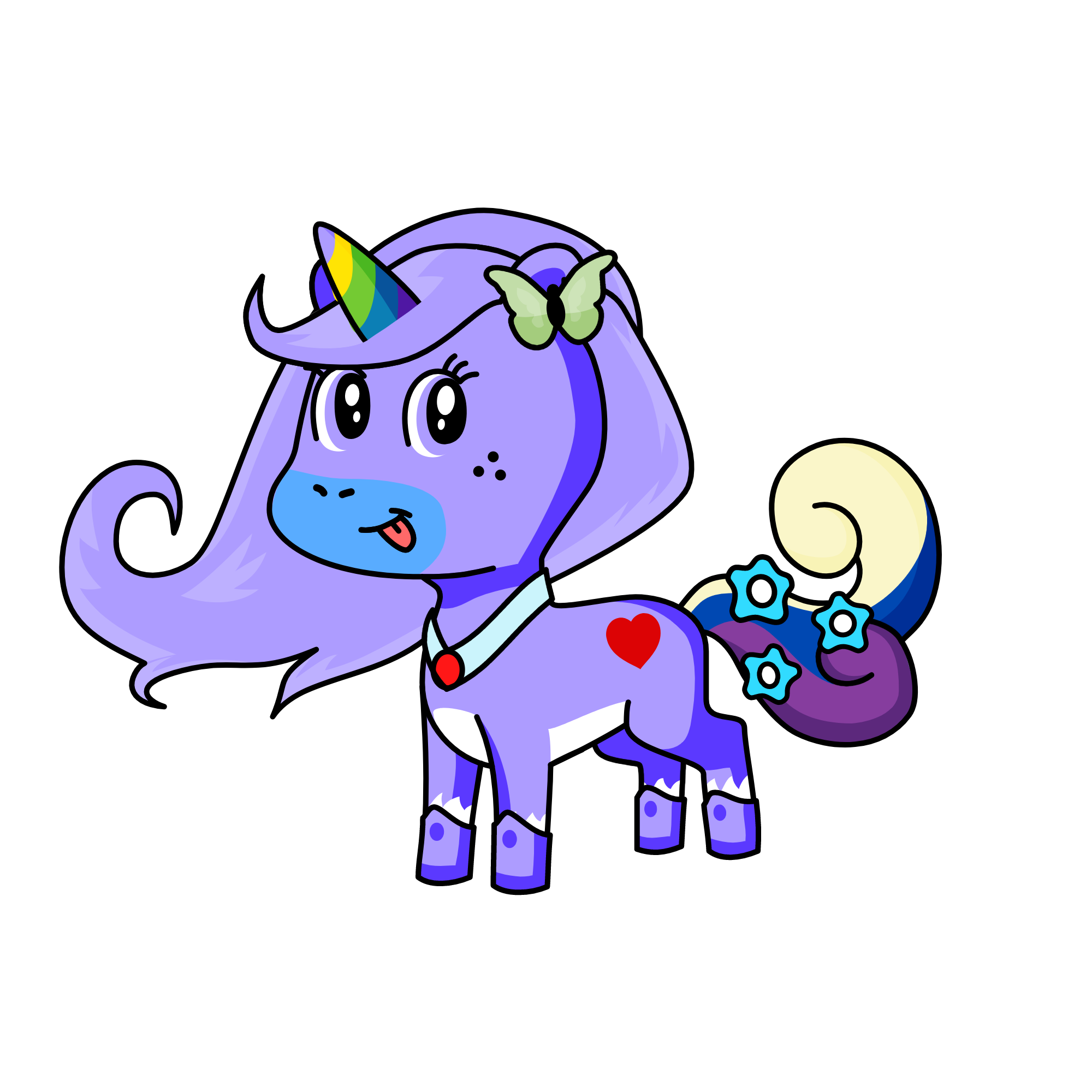 snow uni, the unicorn