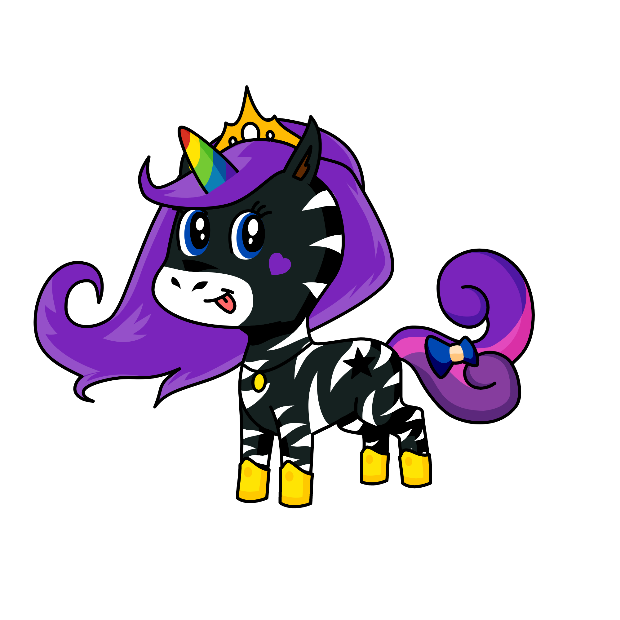 Pina, the unicorn