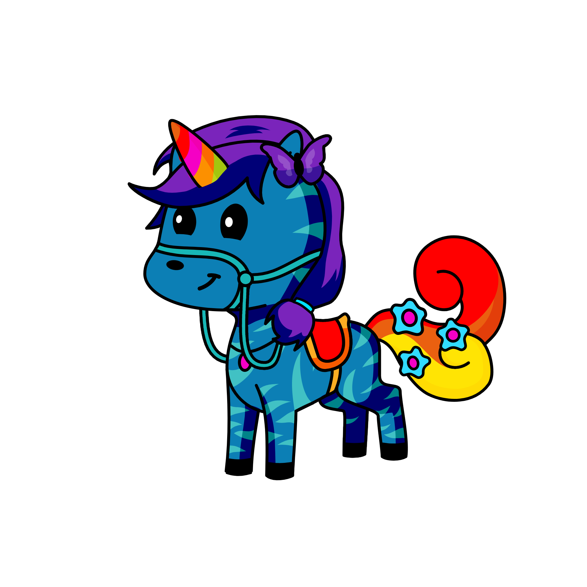 Snowcorn❄️☃️🌨️⛄🍧⛷️🏂🎿, the unicorn