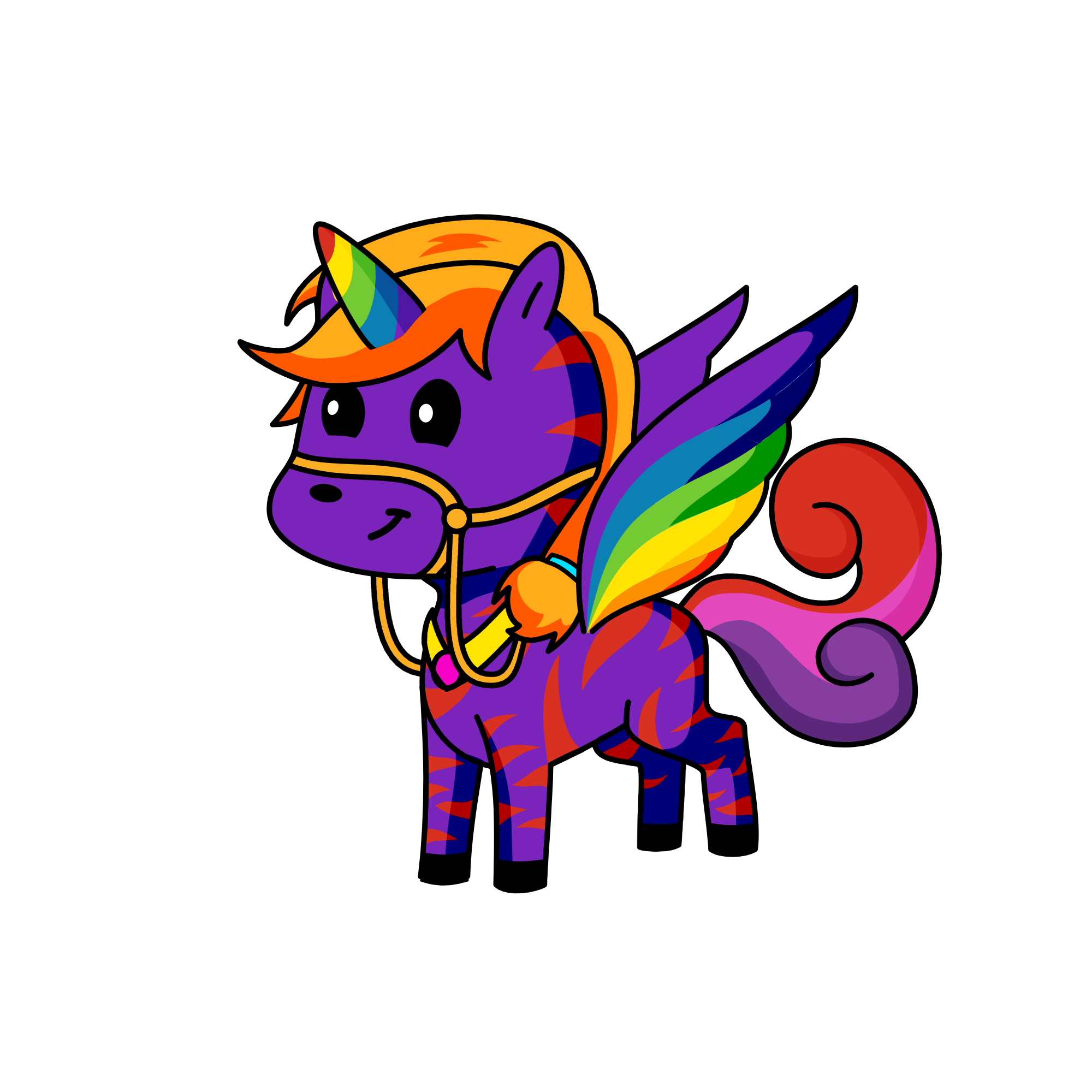 Rainbow Dash🏳️🌈🌈🏳️🌈🌈🏳️🌈, the unicorn