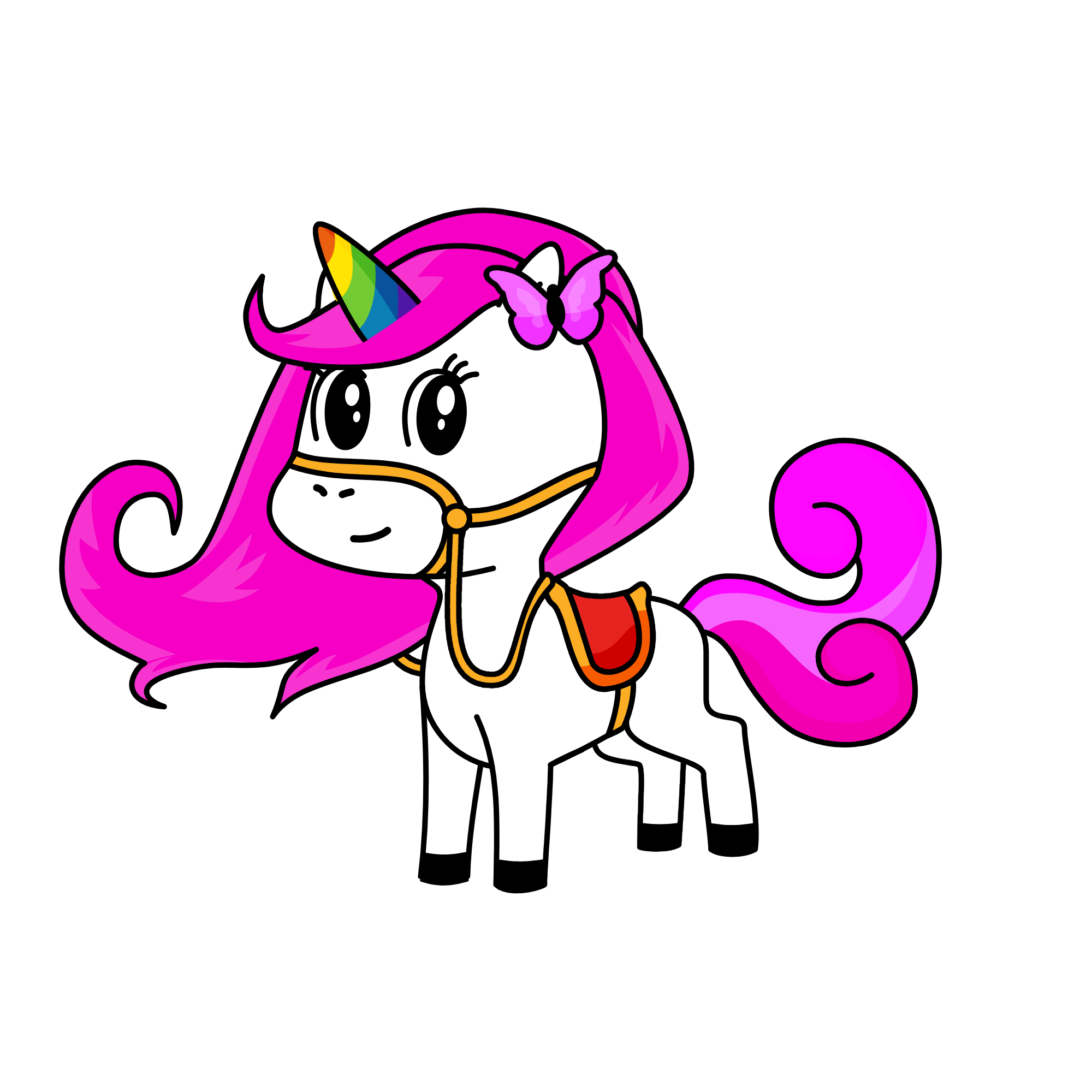 cupcake, the unicorn