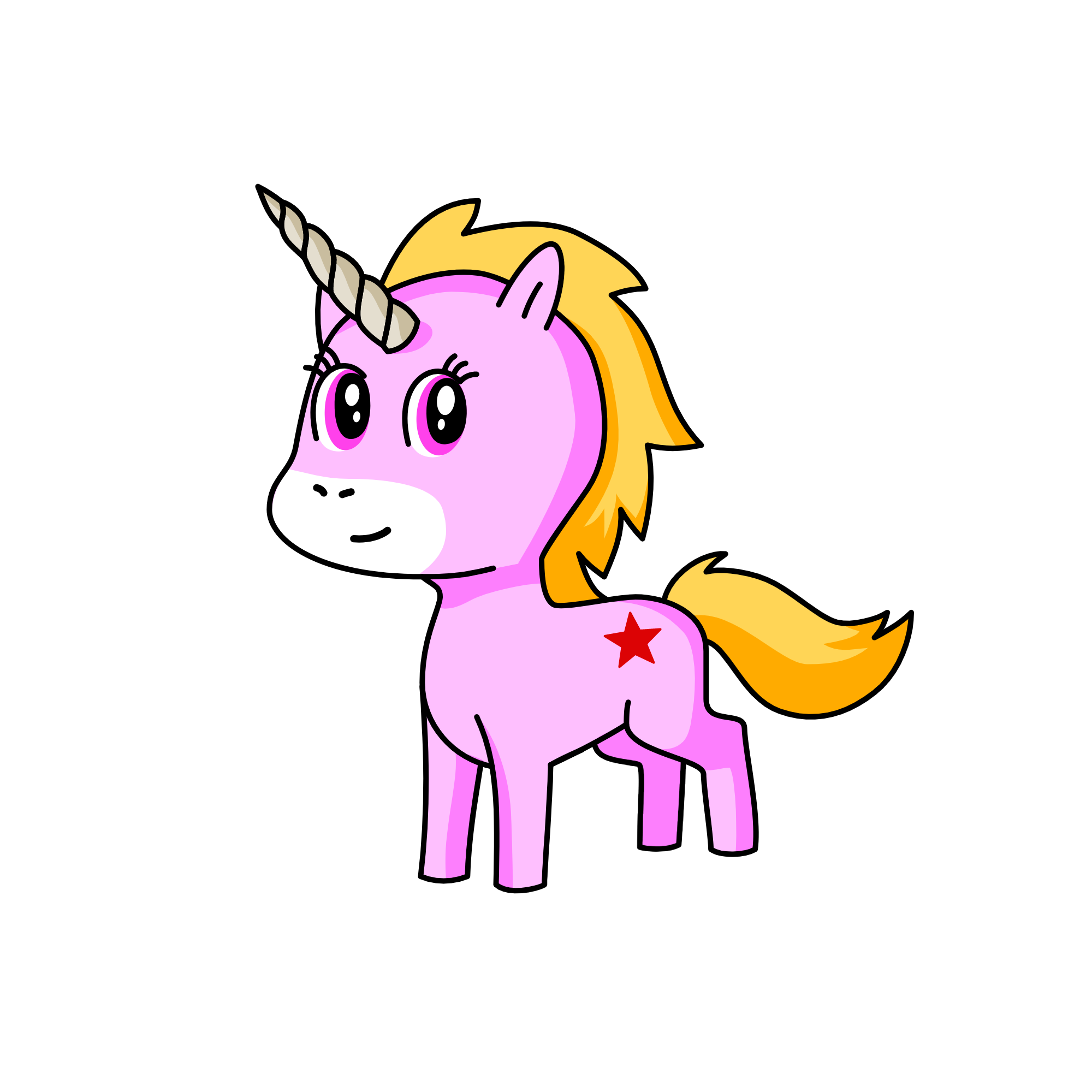Rose, the unicorn