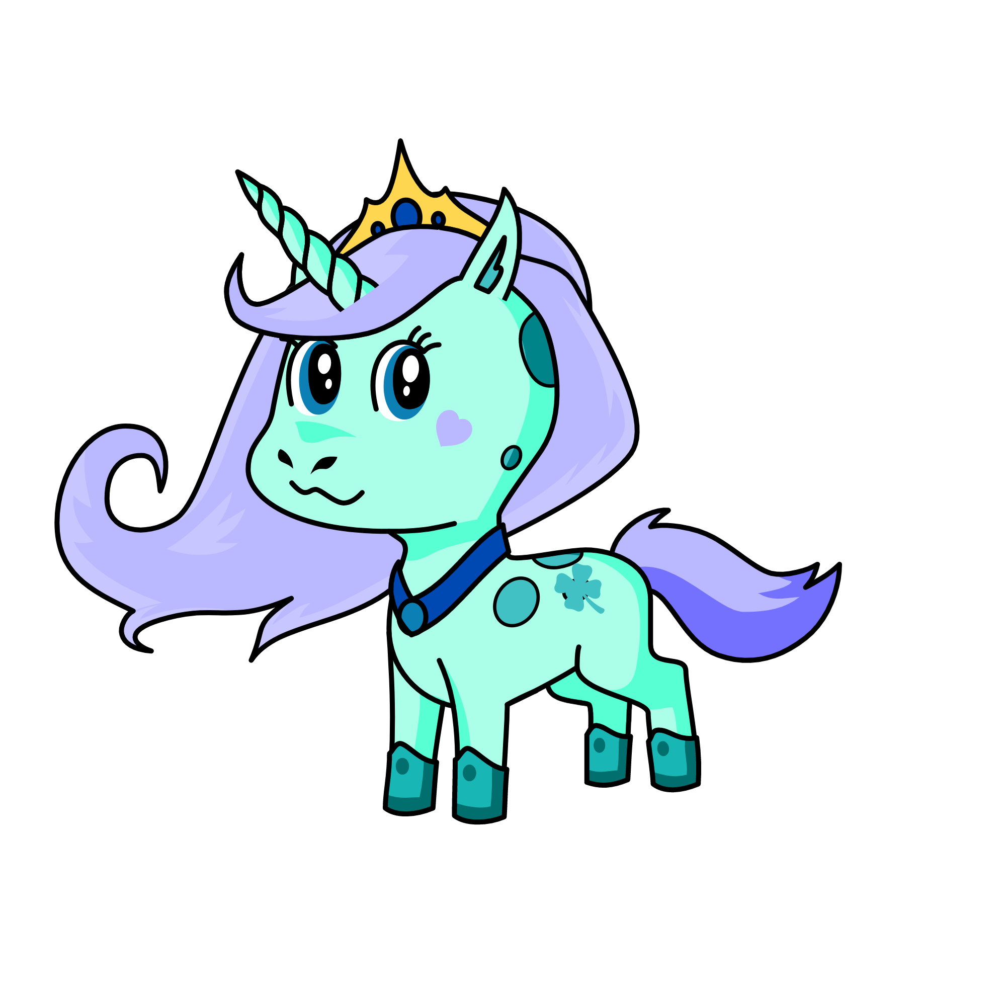 Princess Kate, the unicorn