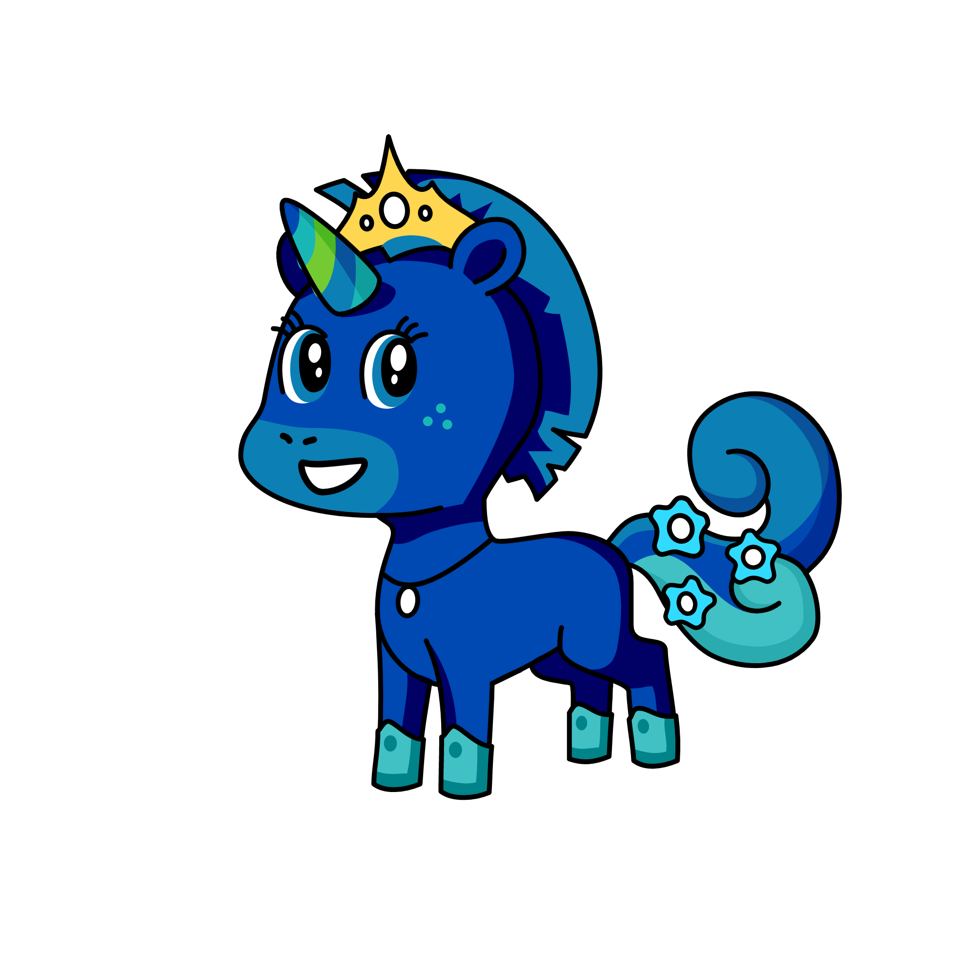 Icy, the unicorn