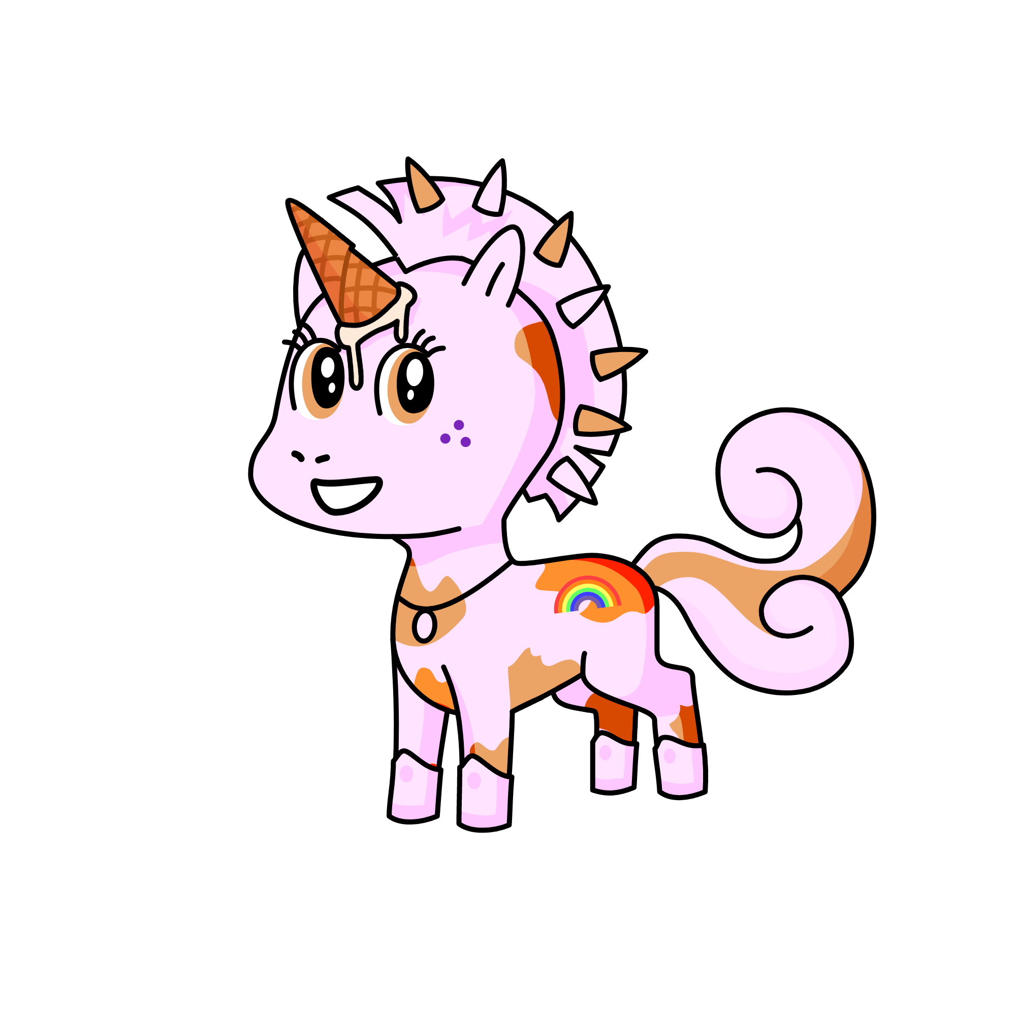 icecream, the unicorn