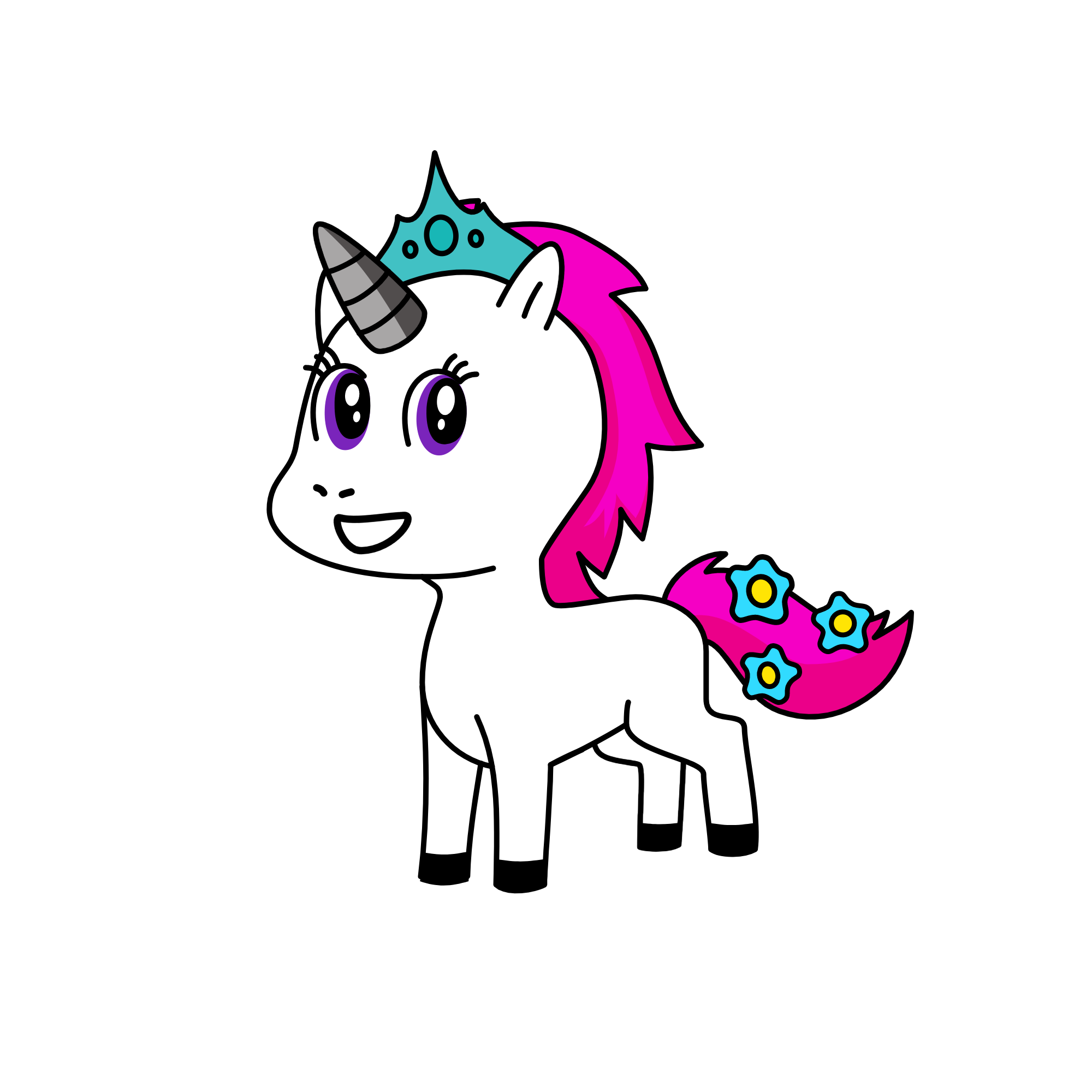 Princess Peggy, the unicorn