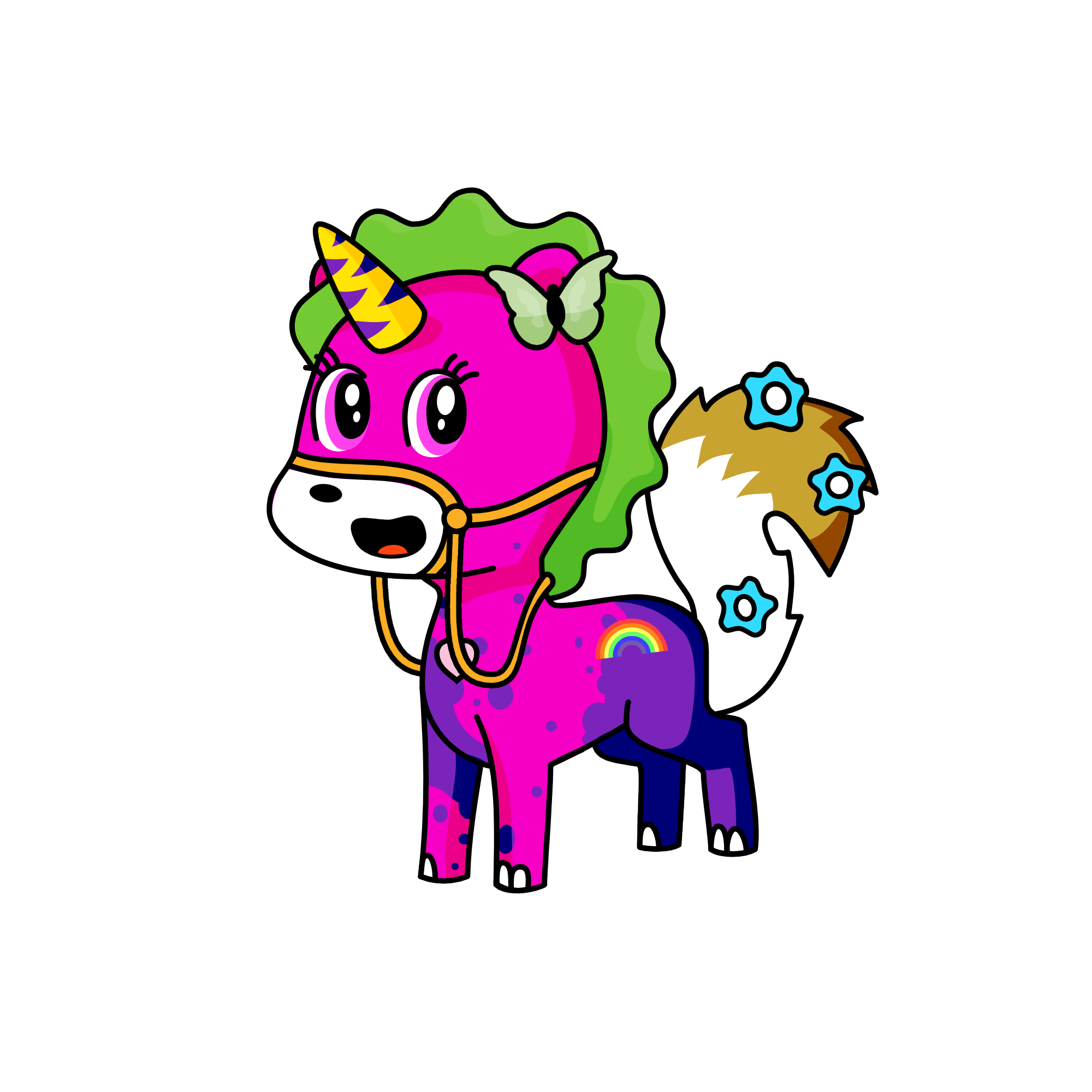 Sillycorn, the unicorn