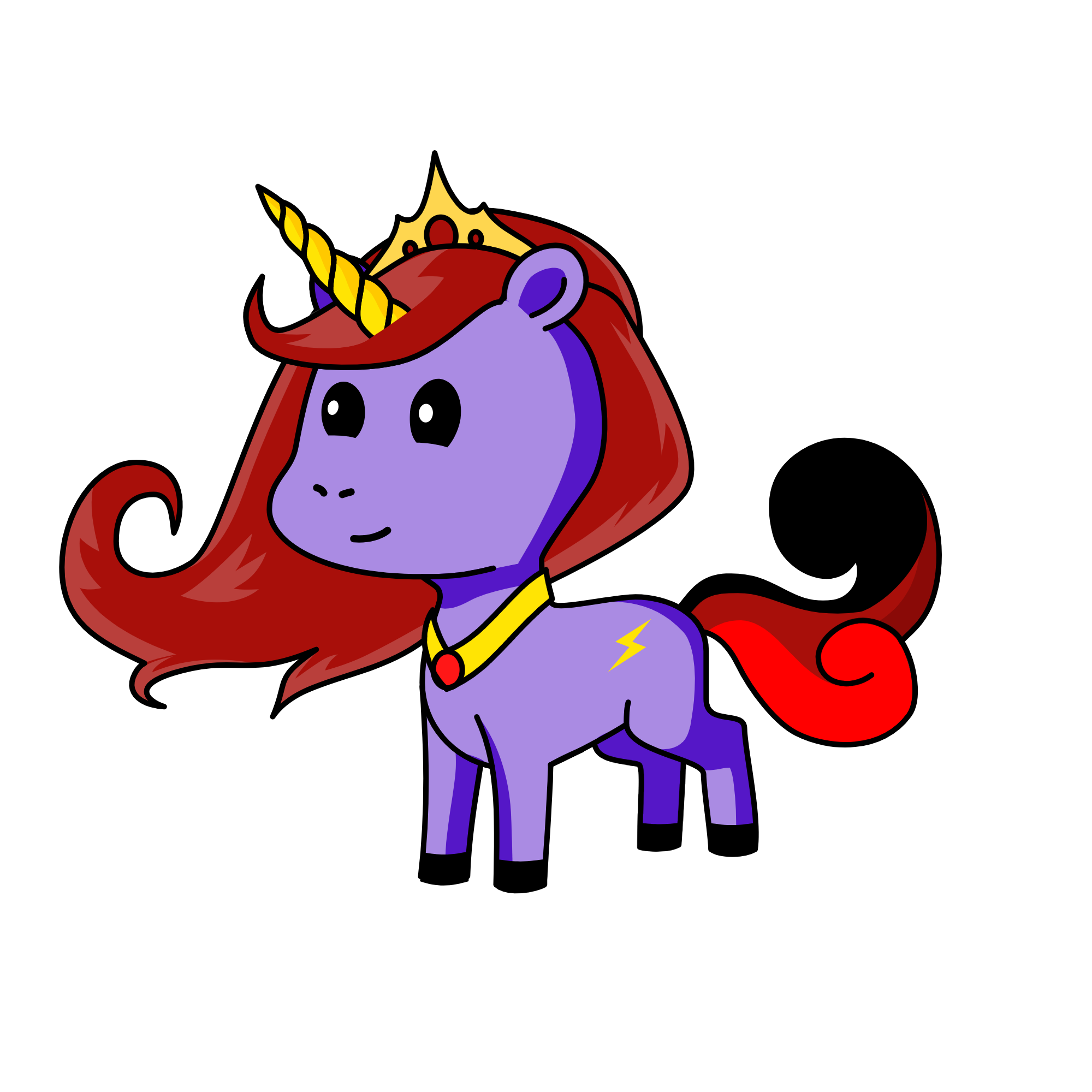 Cutie, the unicorn