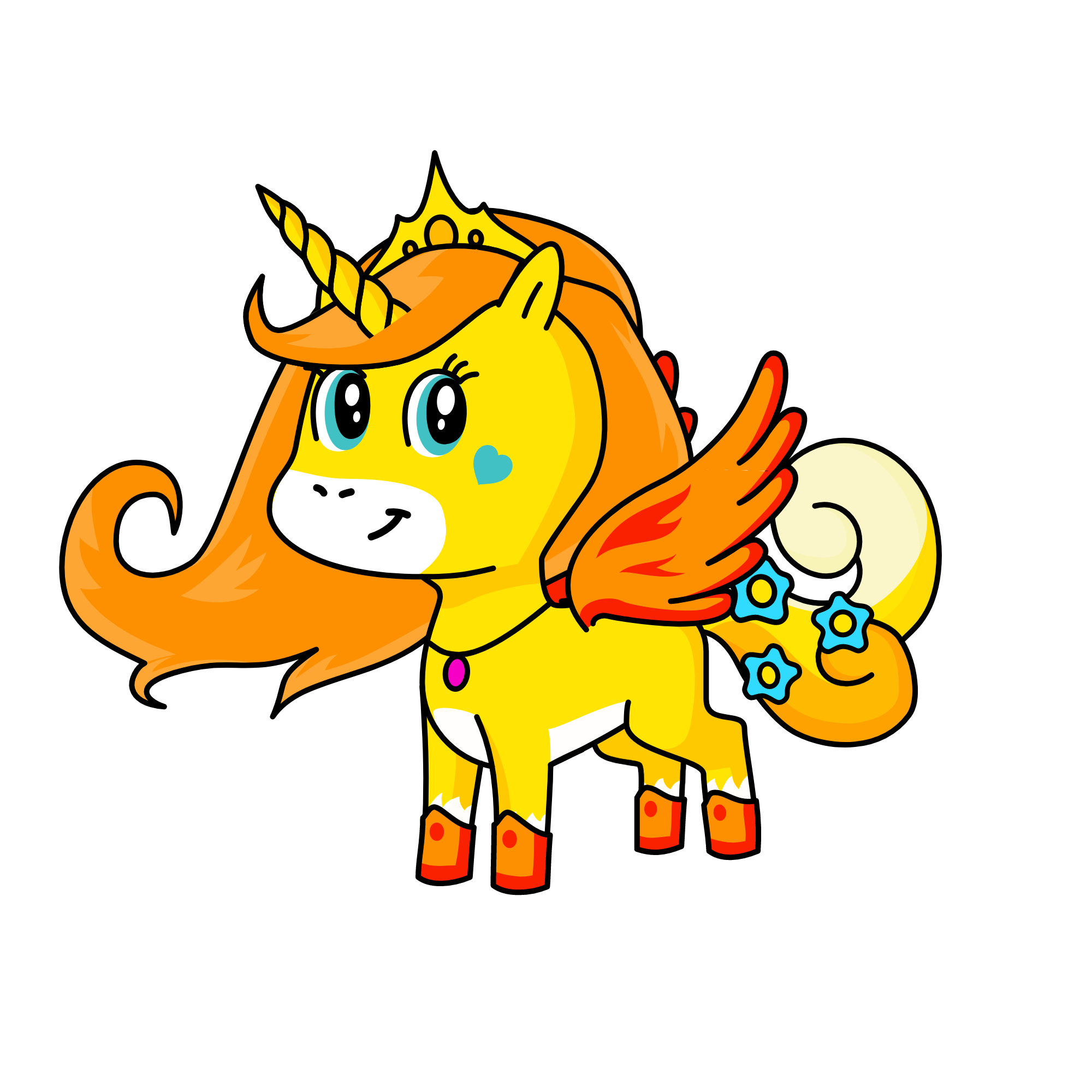Uoko, the unicorn