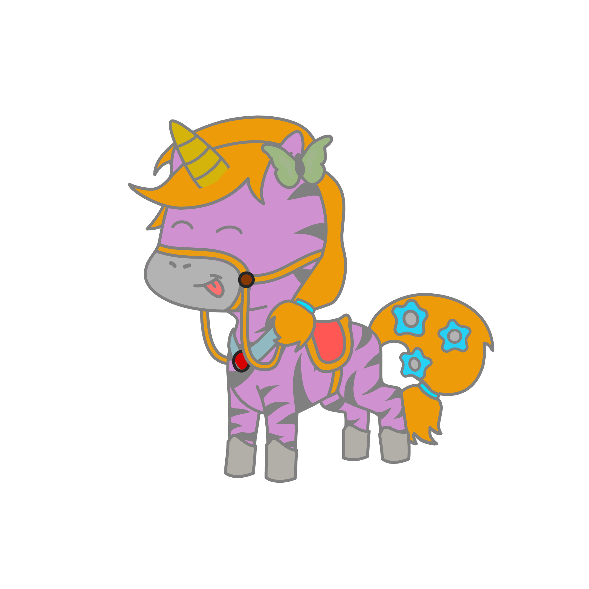 A, the unicorn
