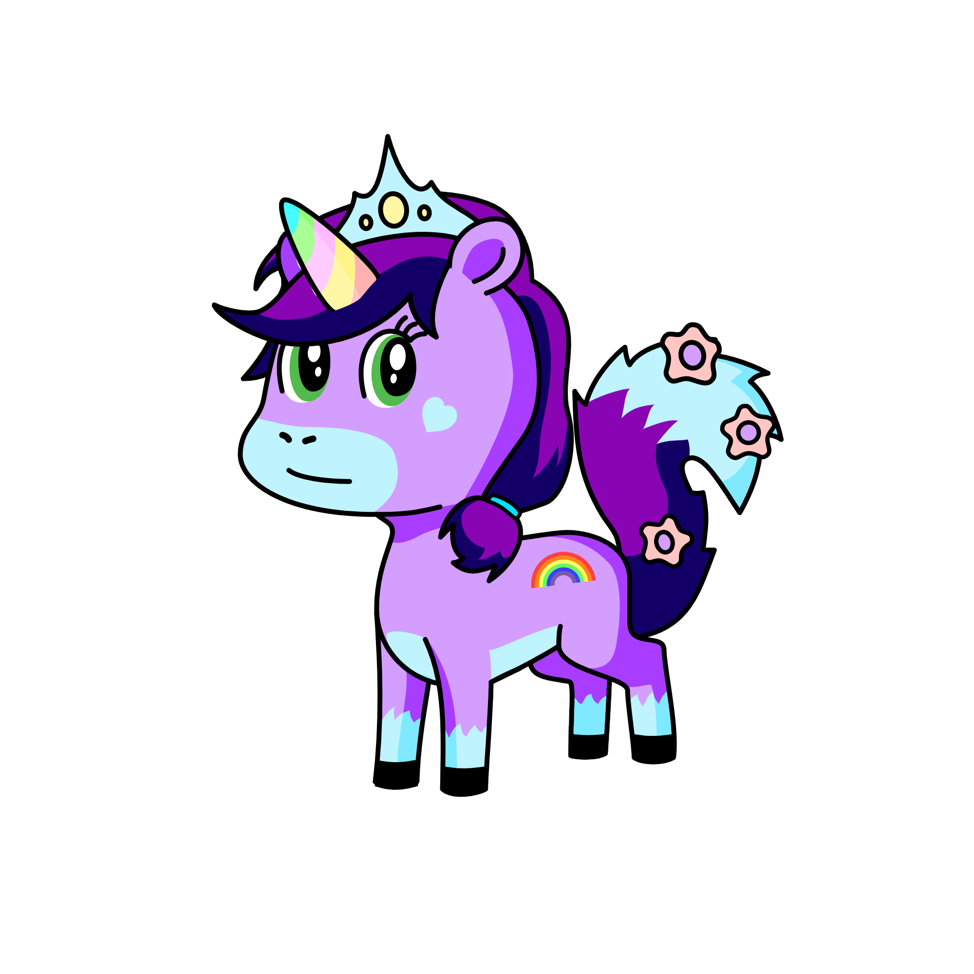 Ashy, the unicorn