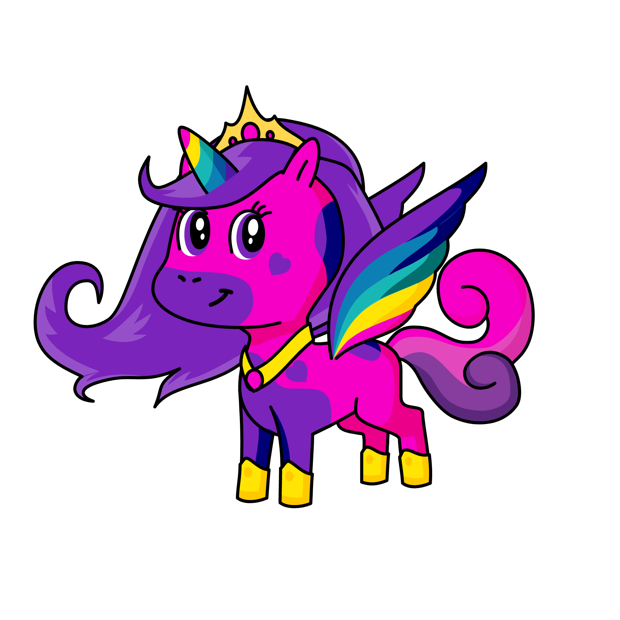 Princess NehaSpaka, the unicorn