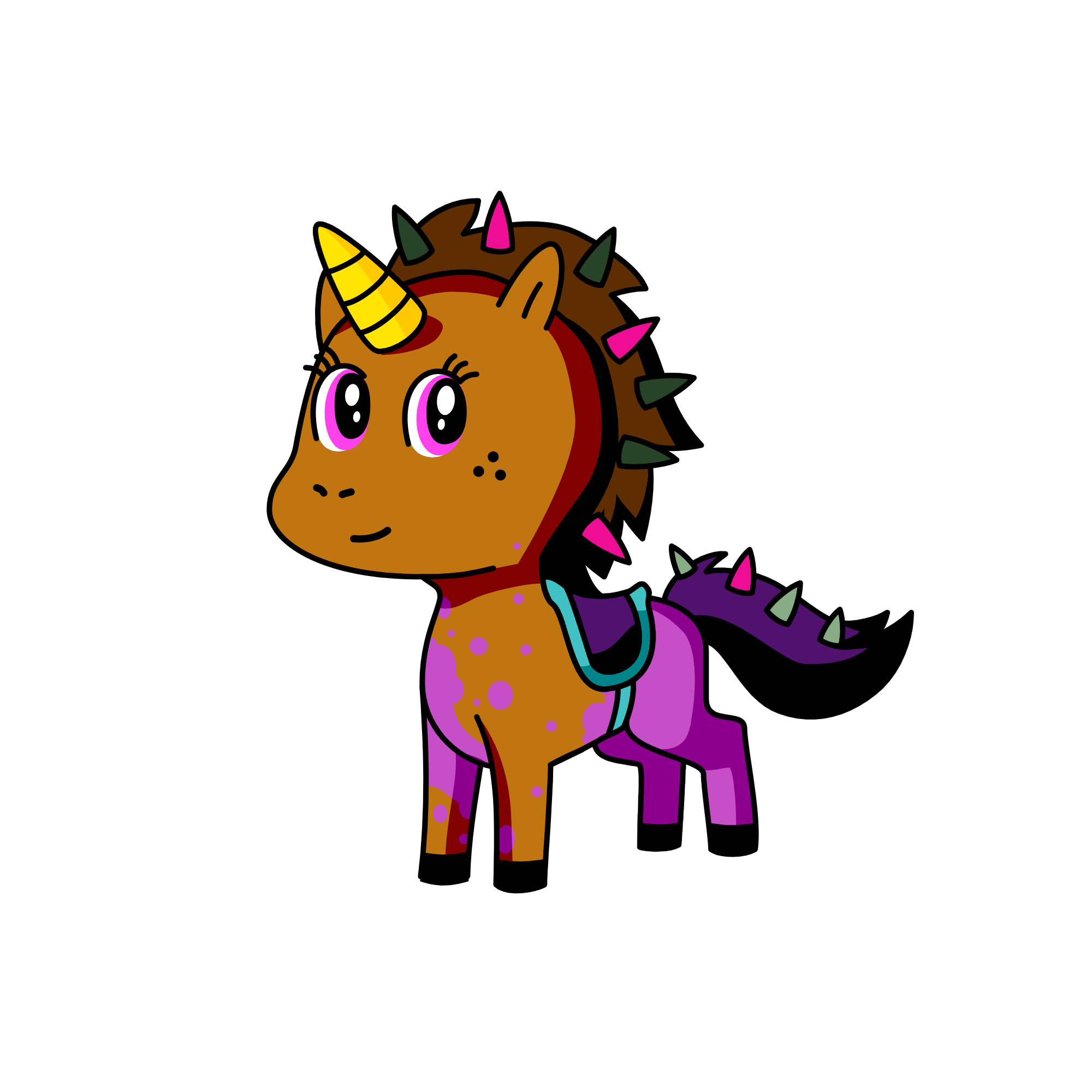 Super Horse, the unicorn
