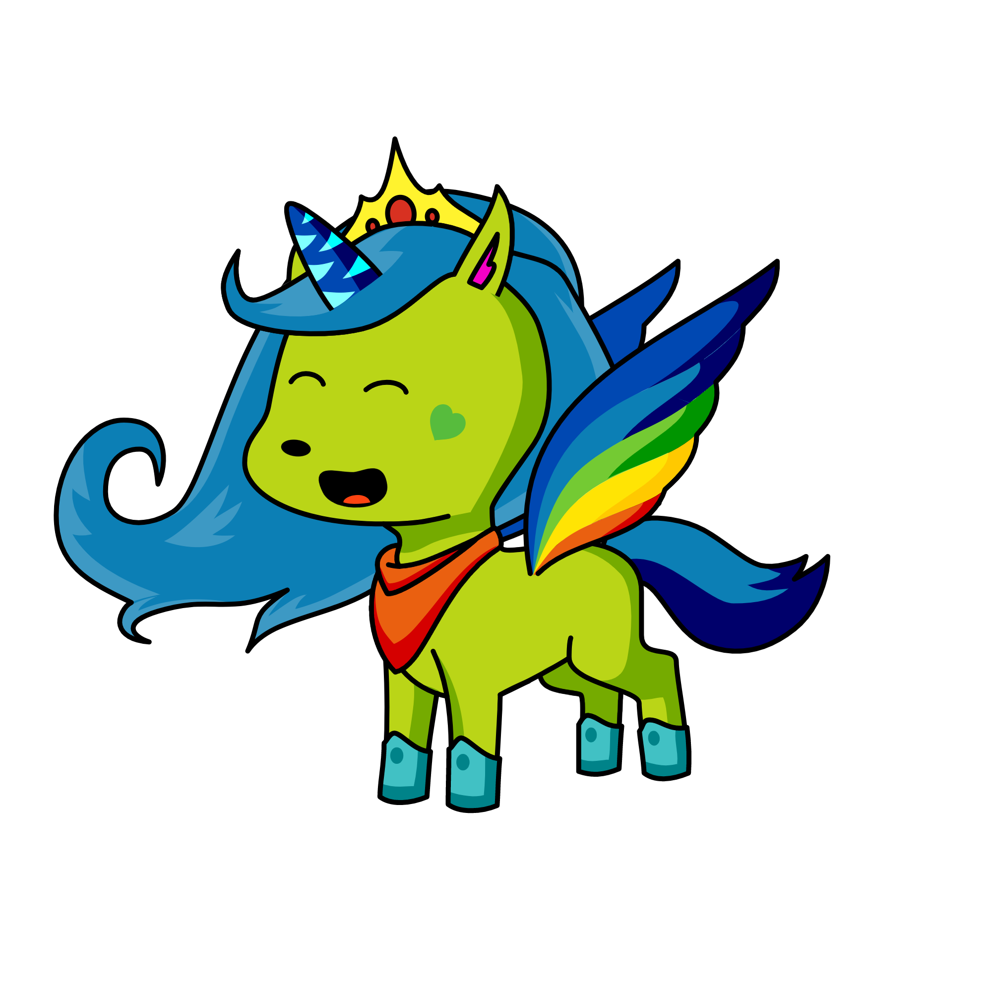 Petra, the unicorn