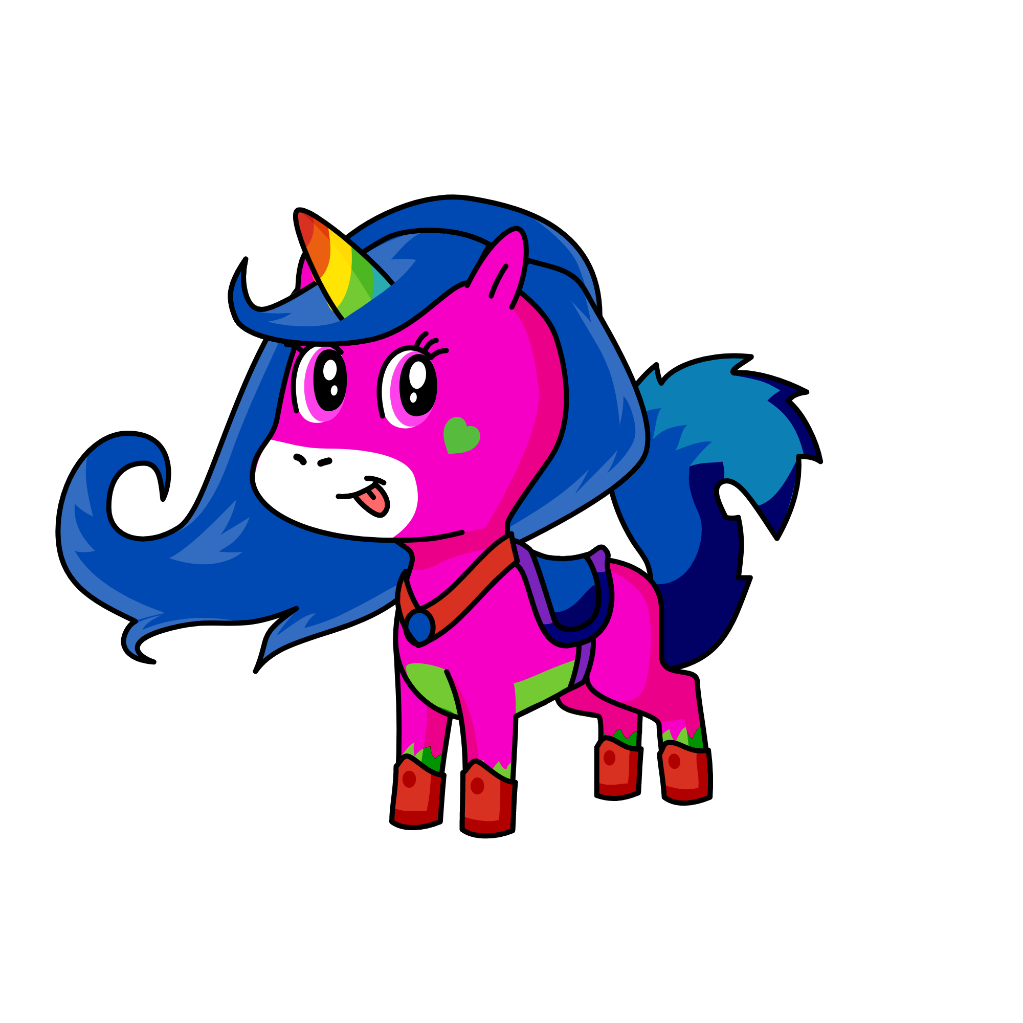 pinkie, the unicorn