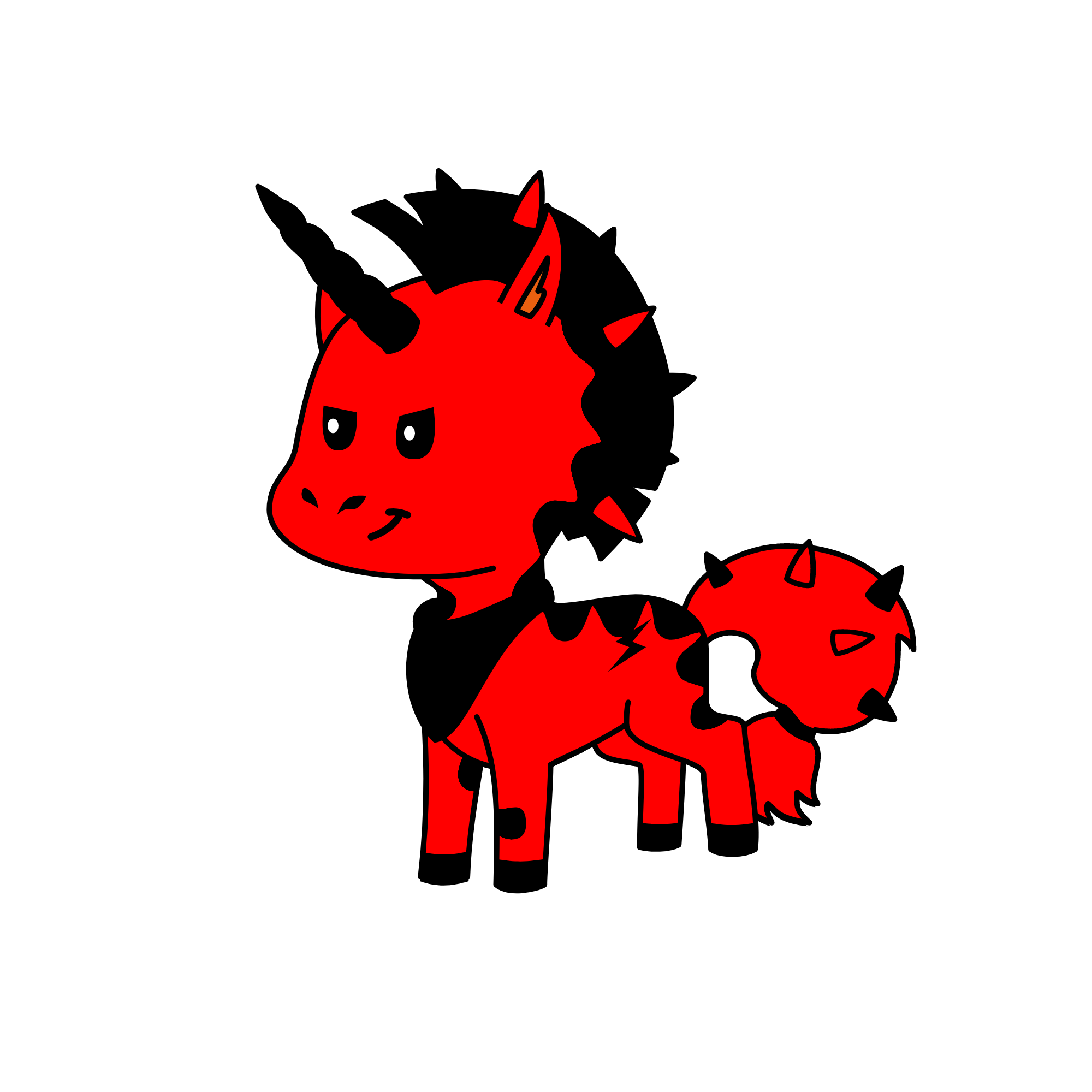 Dash, the unicorn