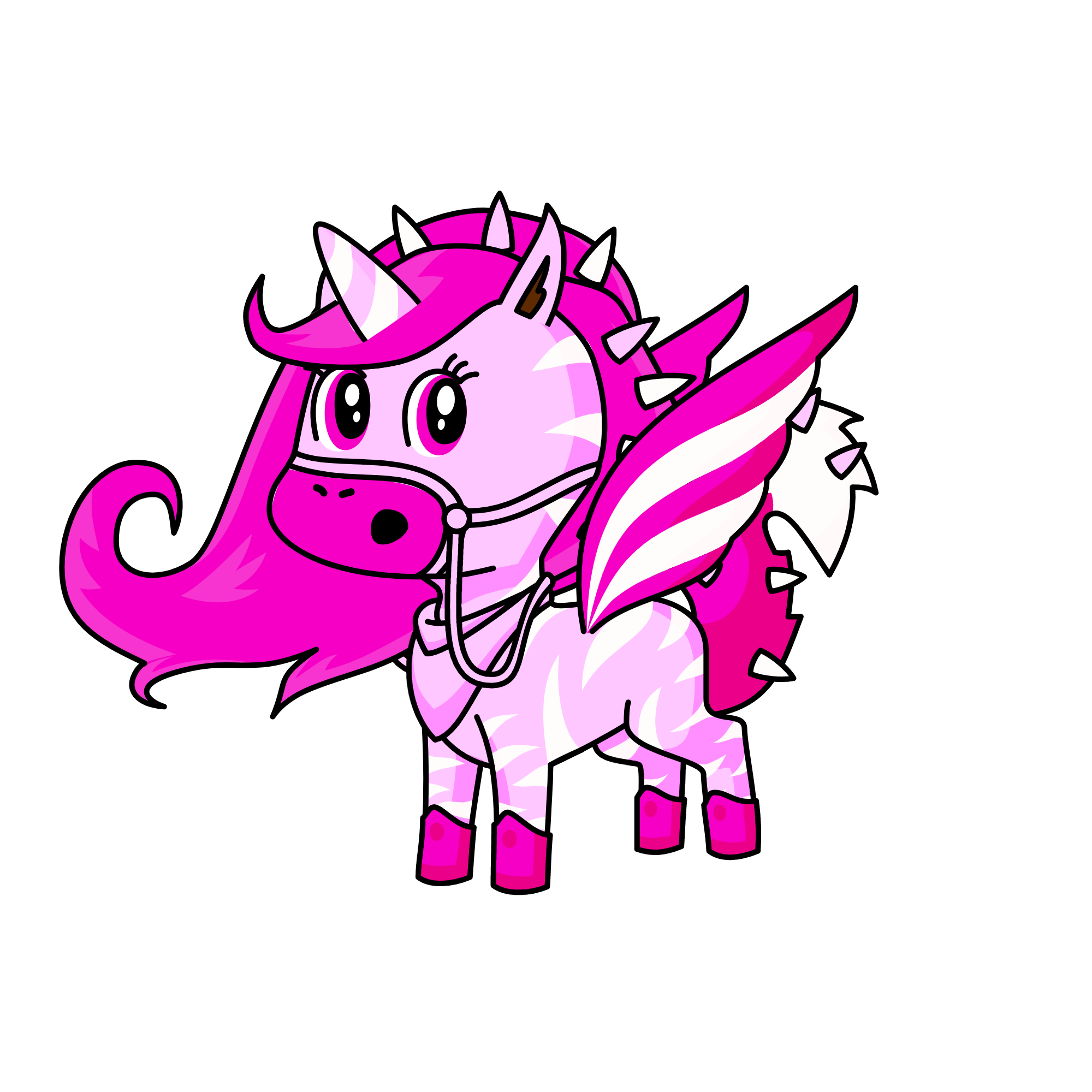 Shivers, the unicorn