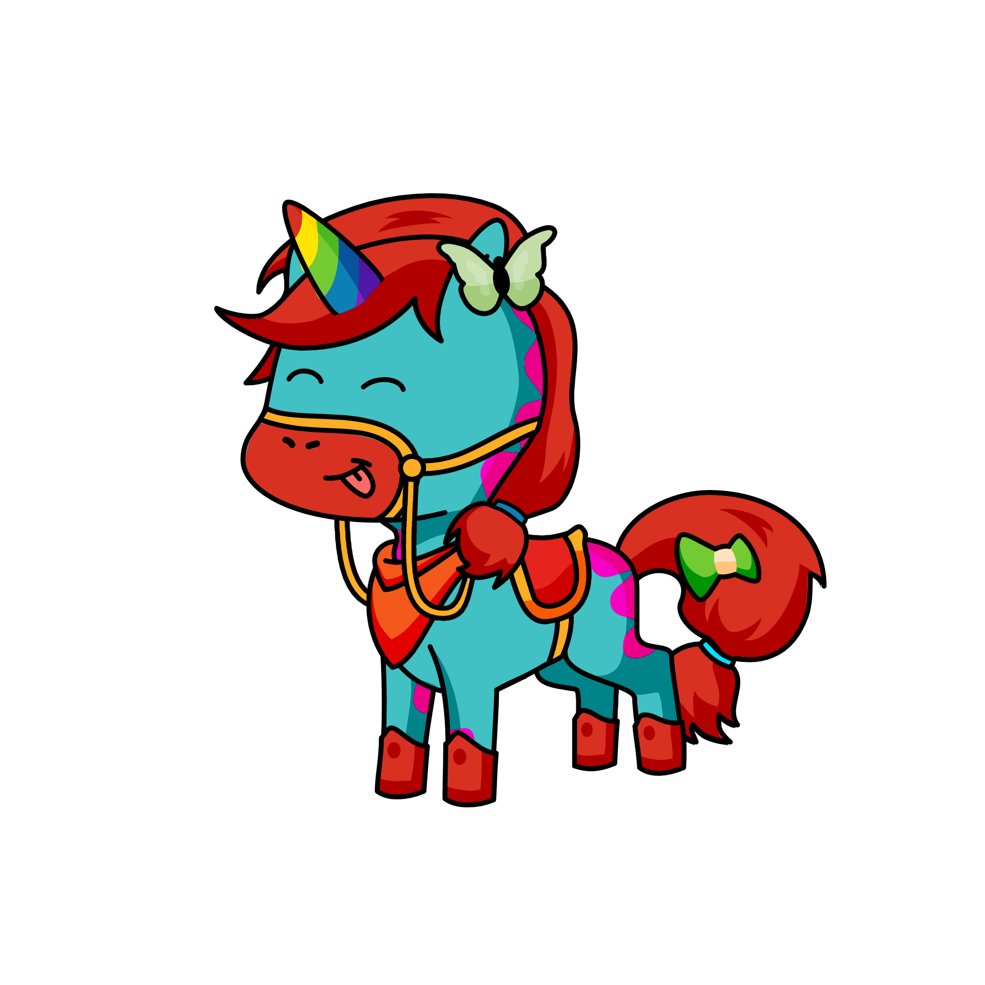 Buttercream, the unicorn