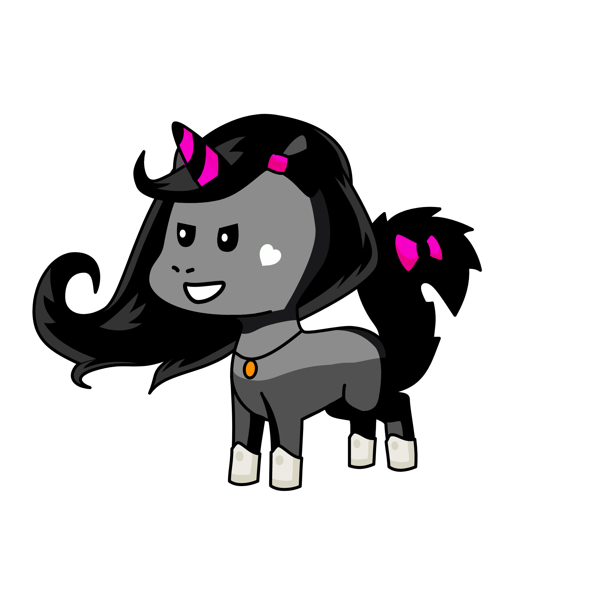blacky rock, the unicorn