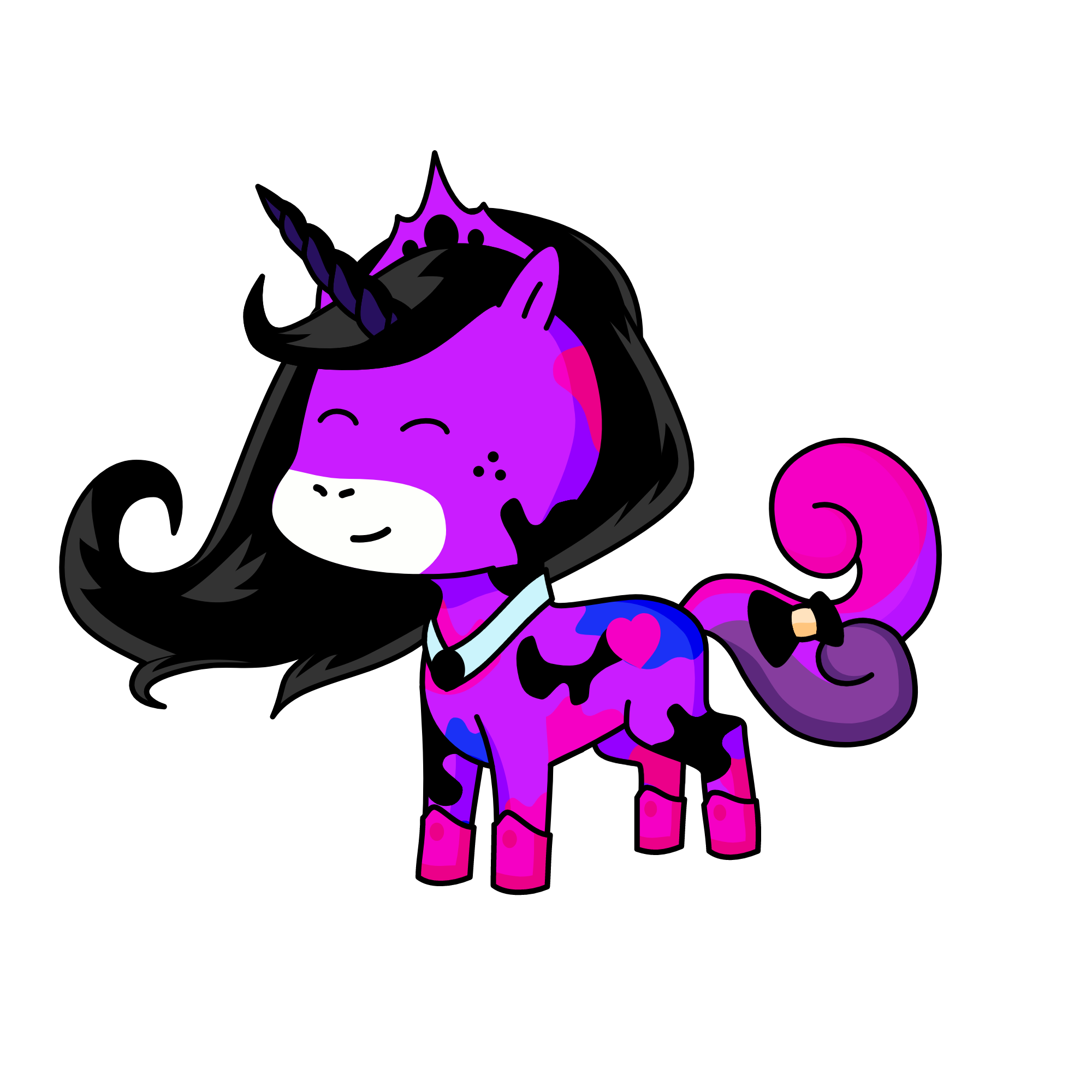 Blackstar, the unicorn