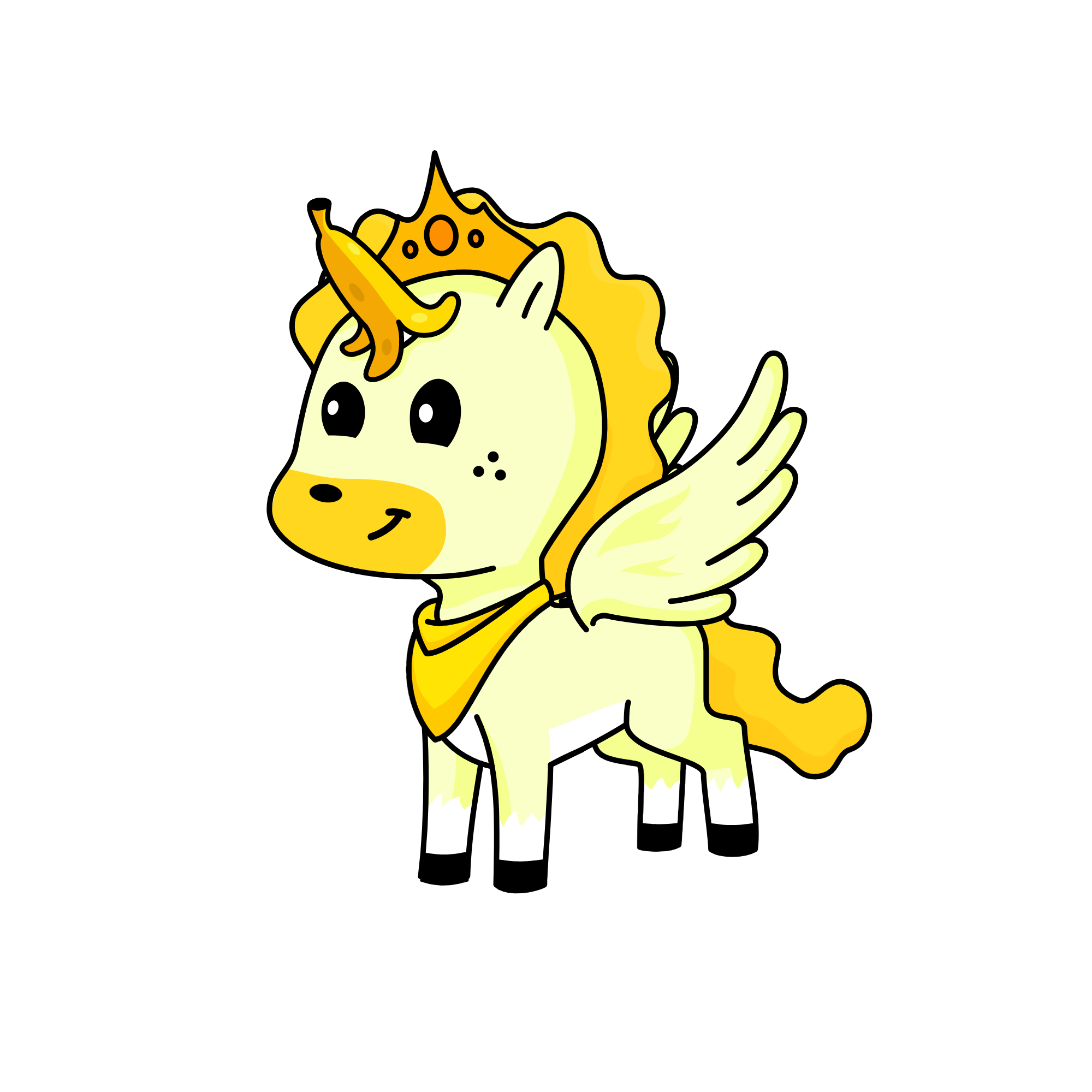 Banana, the unicorn
